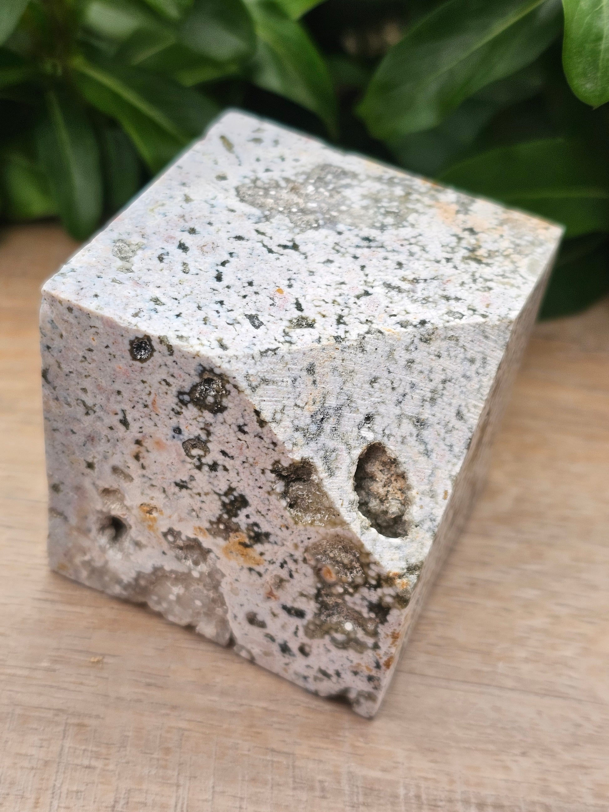 Ocean Jasper Crystal Cube