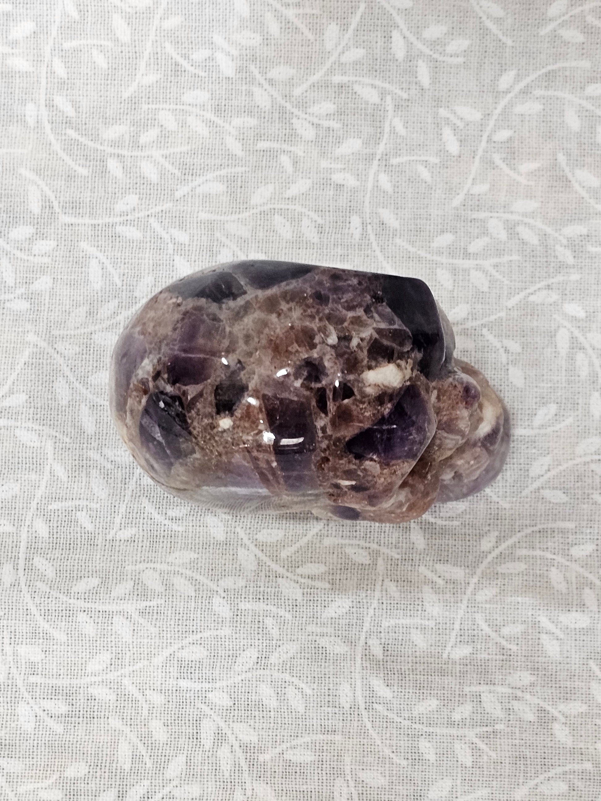 Amethyst Crystal Skull