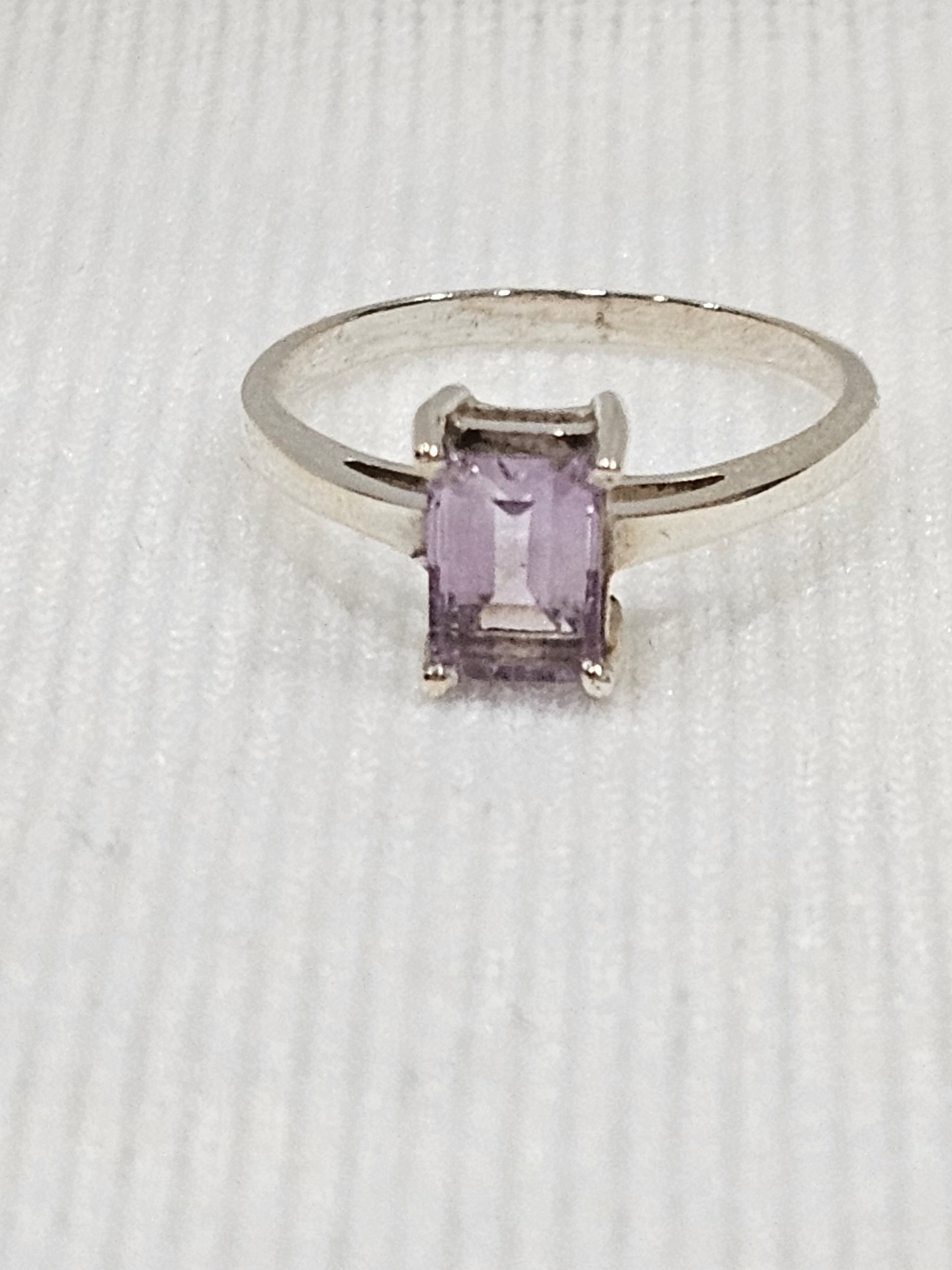 Amethyst Gemstone Ring Size 6.5
