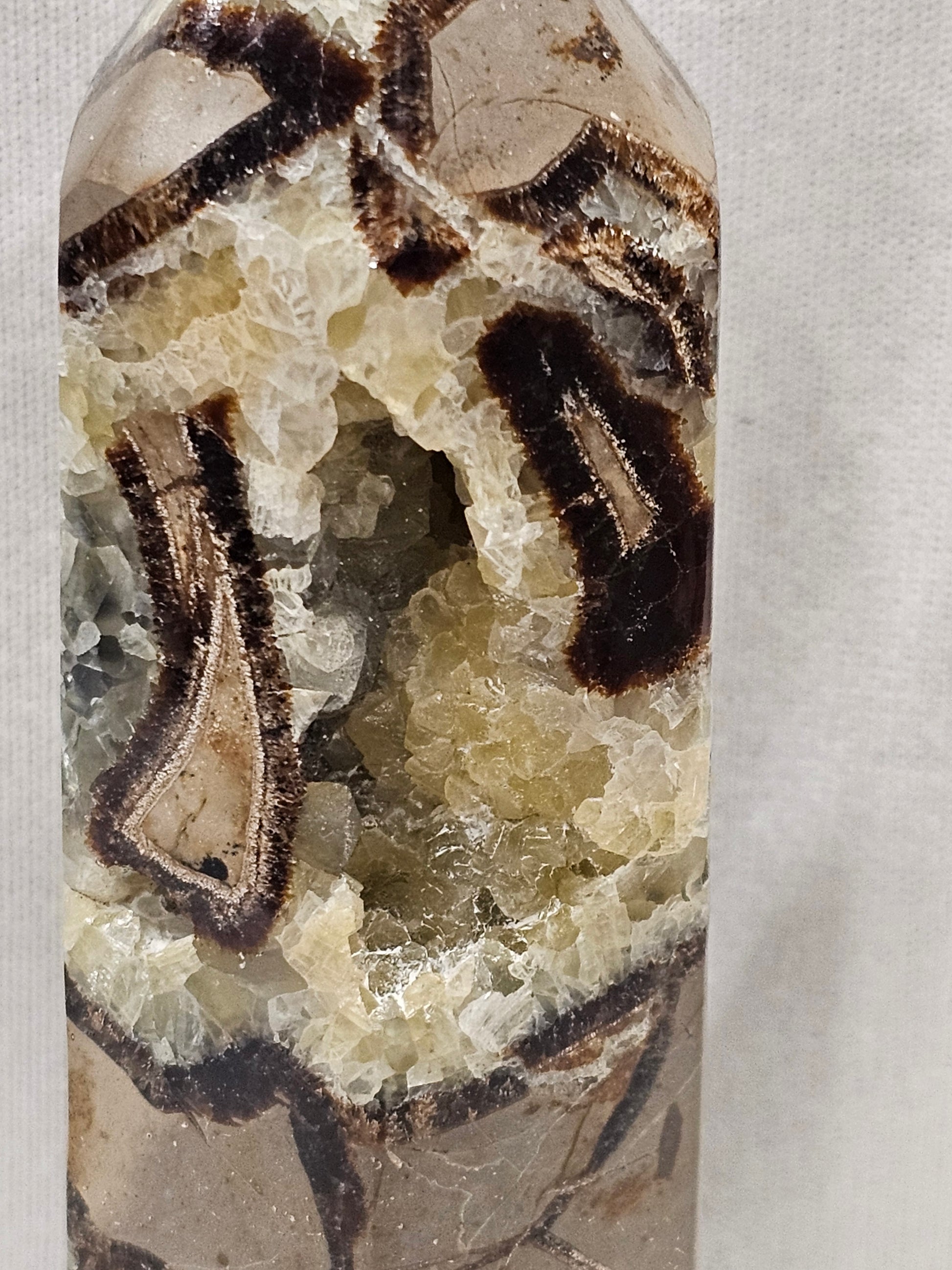 Septarian Crystal Tower