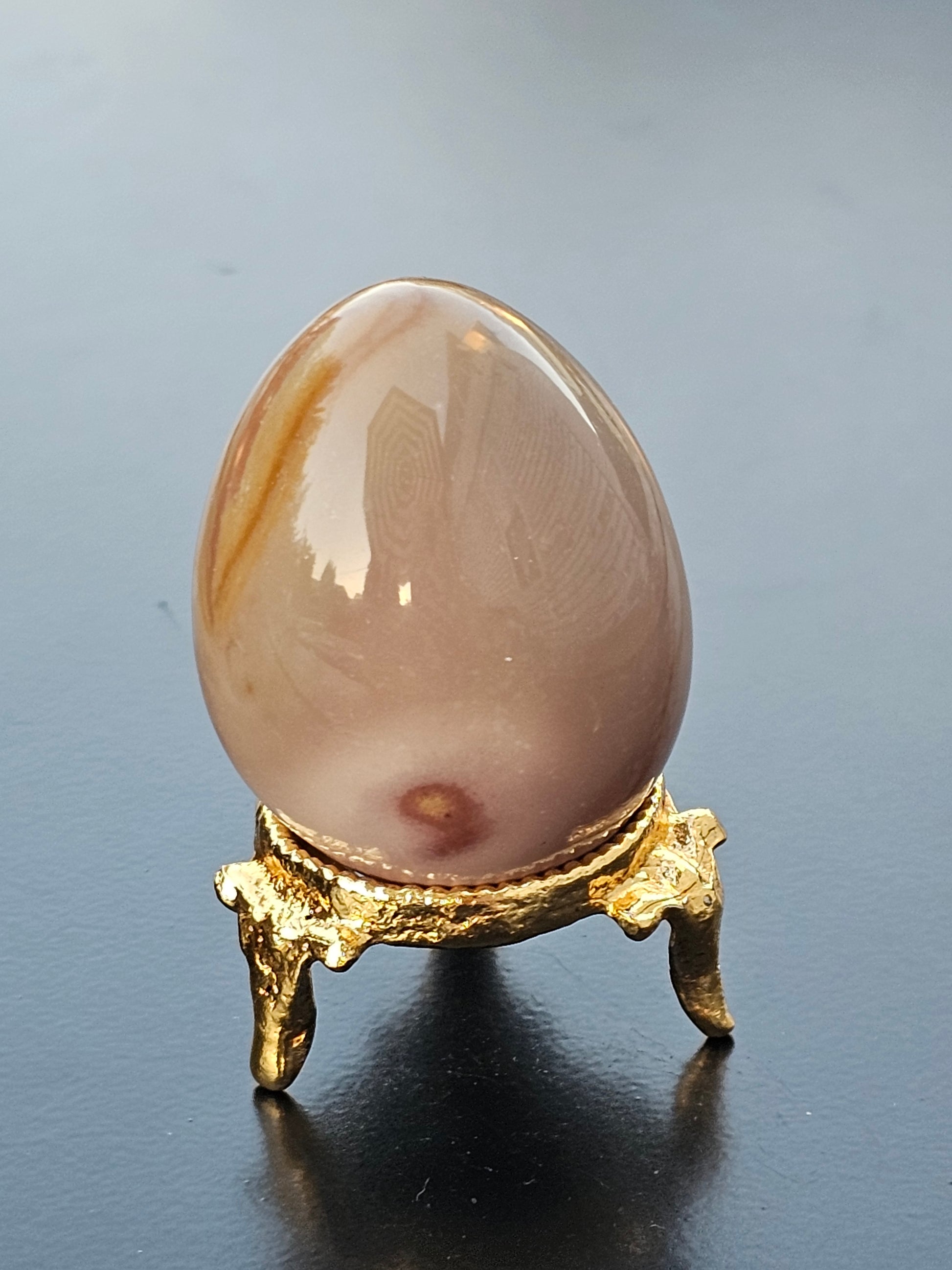 Polychrome Jasper Crystal Egg