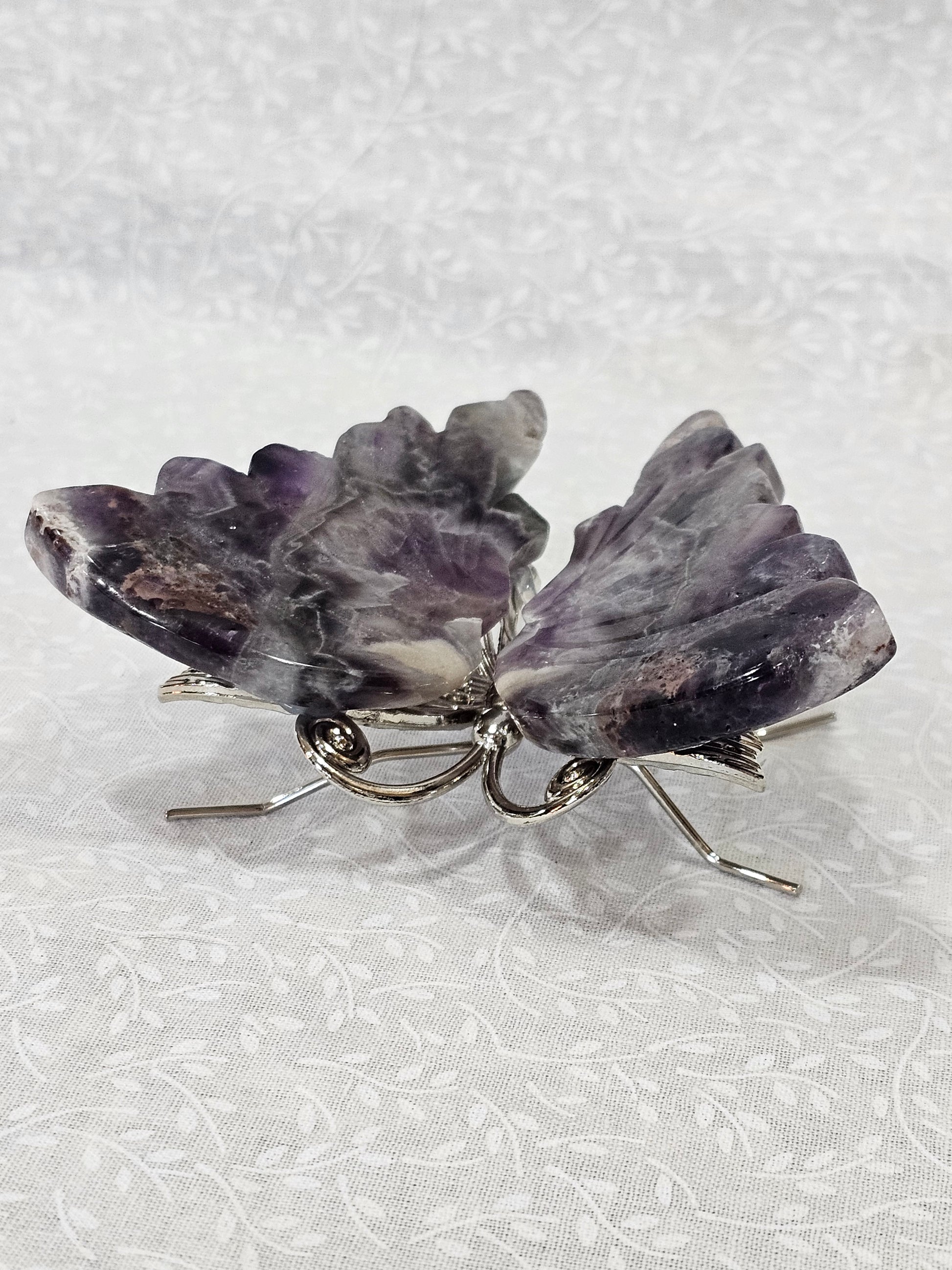 Dream Amethyst Crystal Butterfly 3 Inch