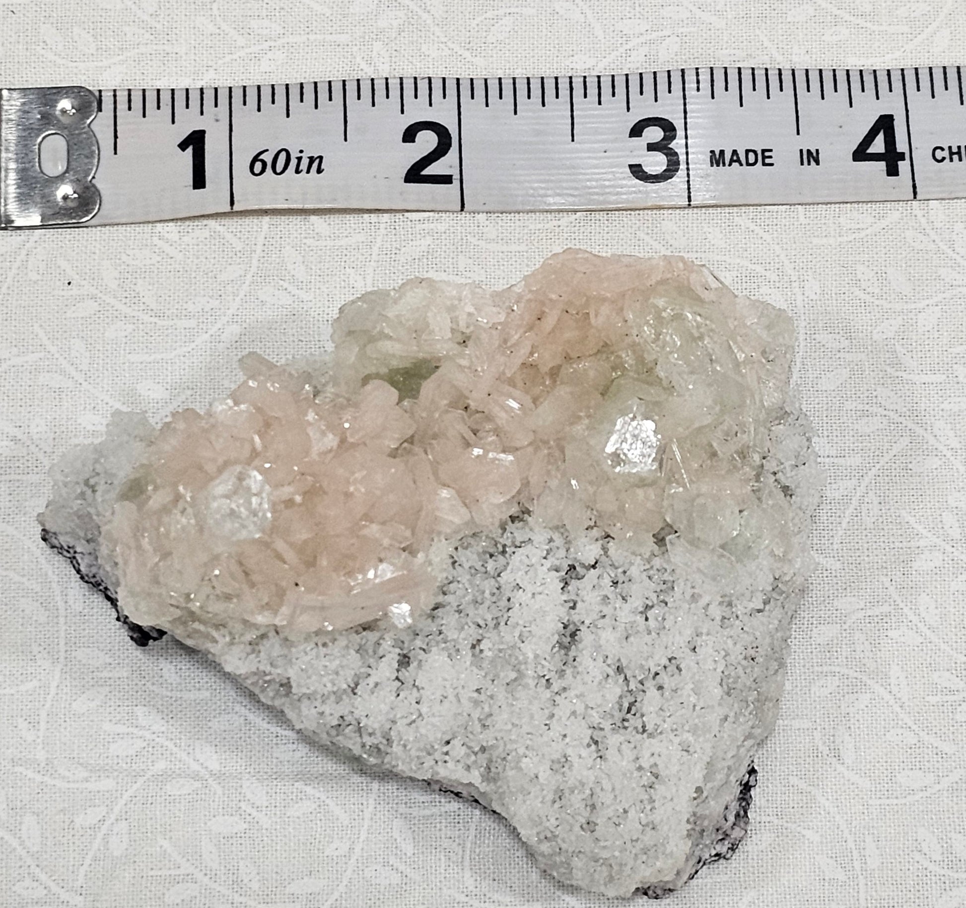 Apophyllite Stillbite Green Apophyllite Raw Crystal Cluster