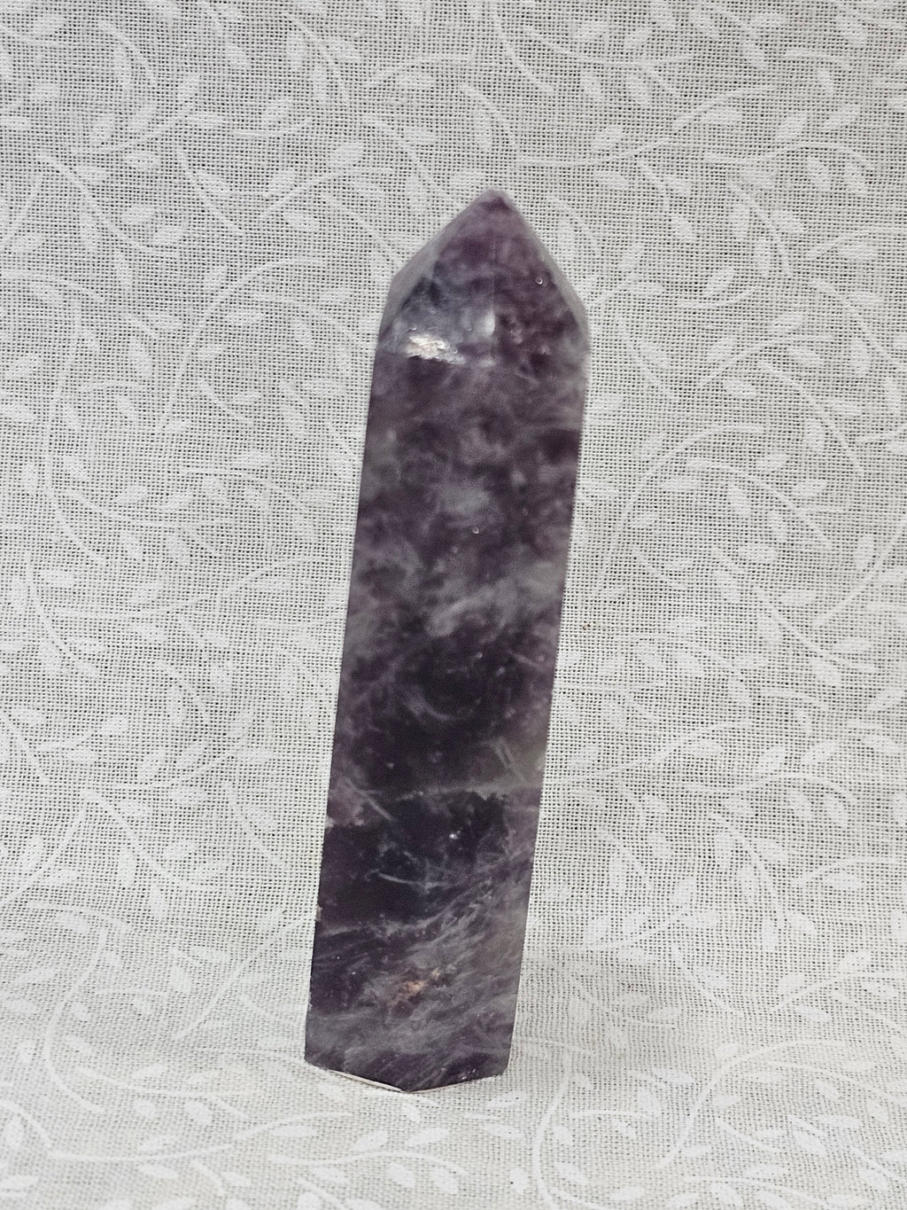 Lepidolite Crystal Tower
