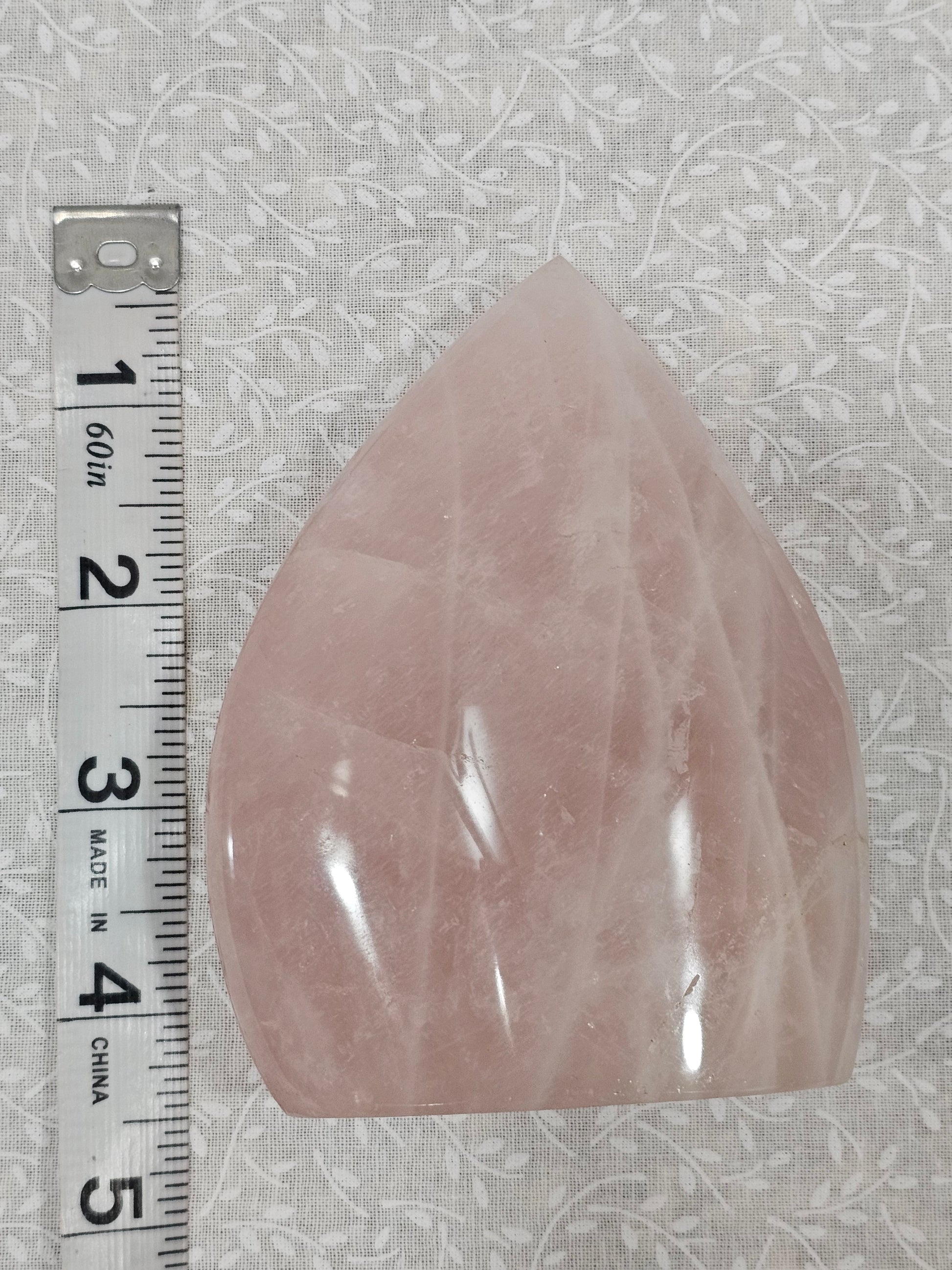Pink Quartz Crystal Free Form