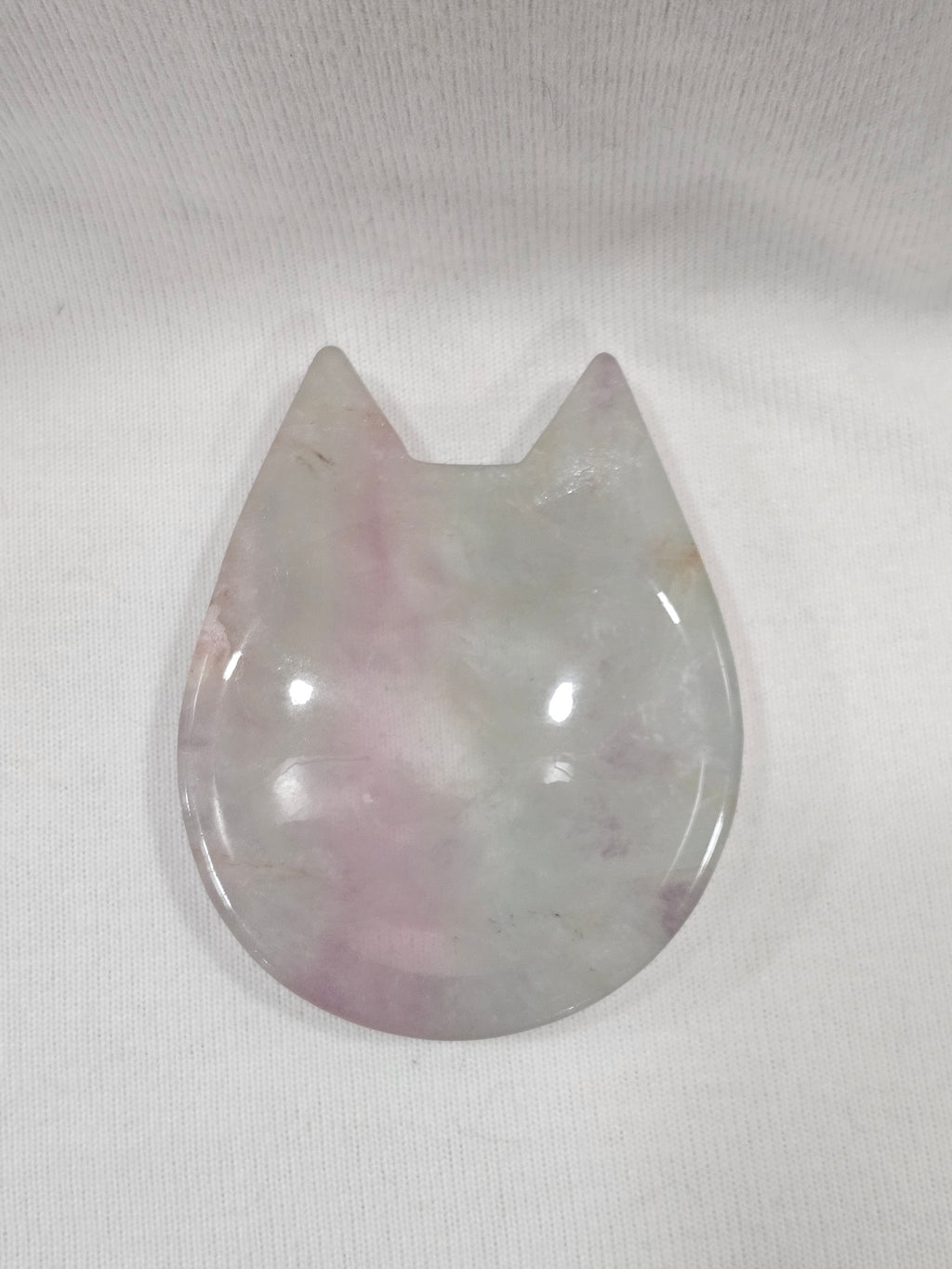Rainbow Fluorite Cat Bowl