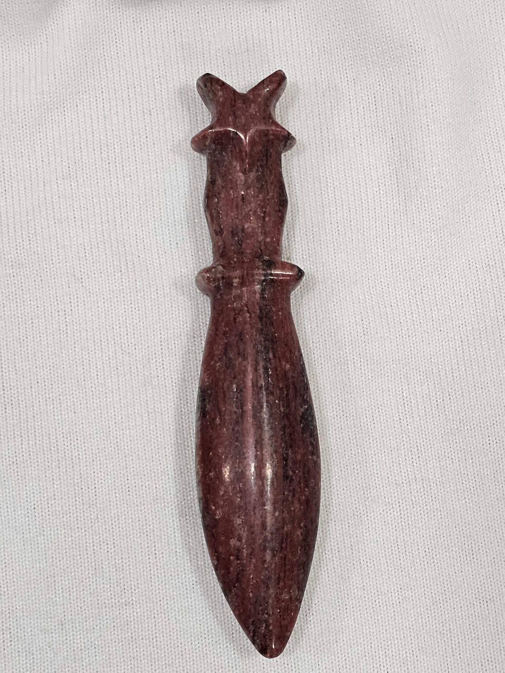 Red Jasper Crystal Dagger