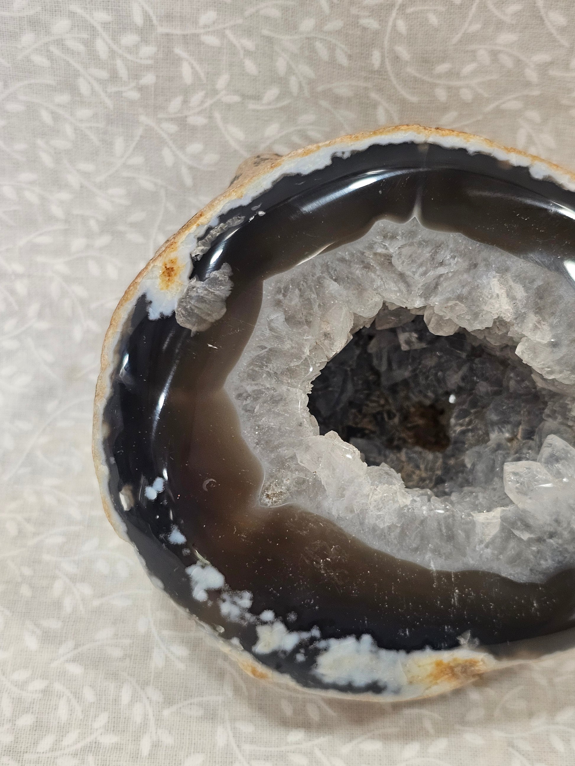 Agate Raw Crystal Geode