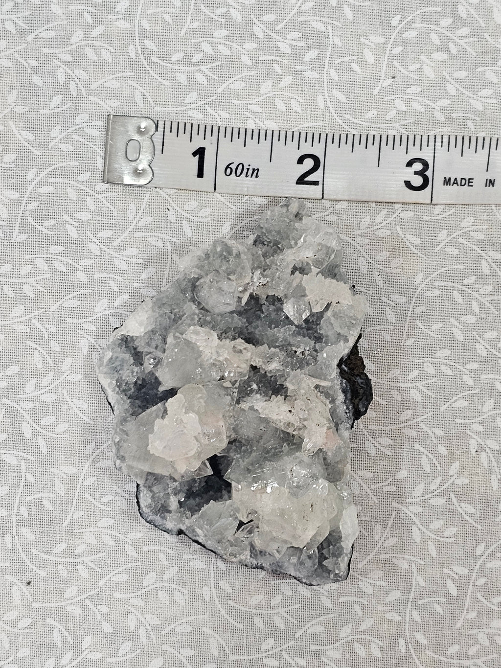 Blue Apophyllite Raw Crystal Cluster