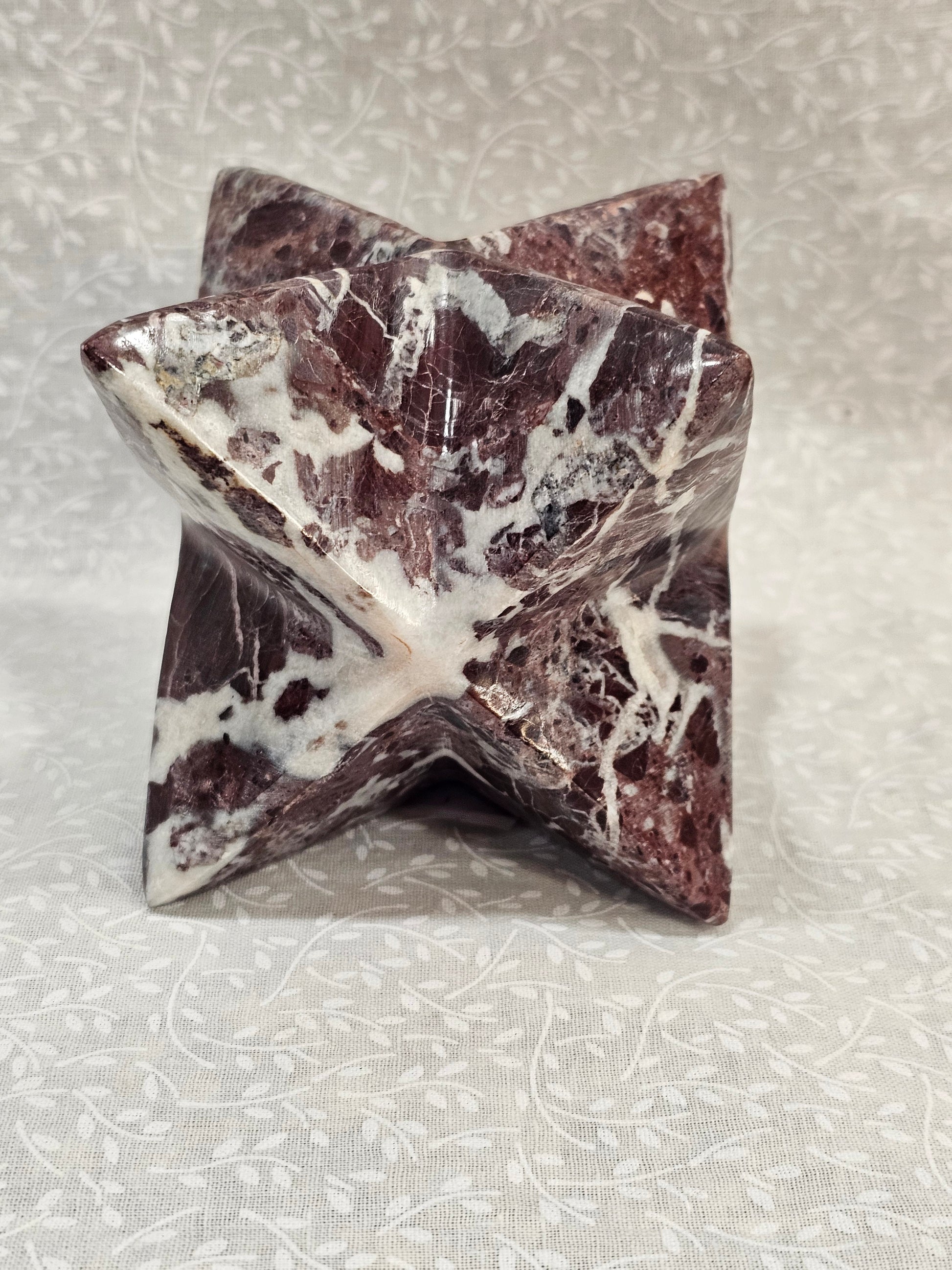 Red Jasper Crystal Merkaba