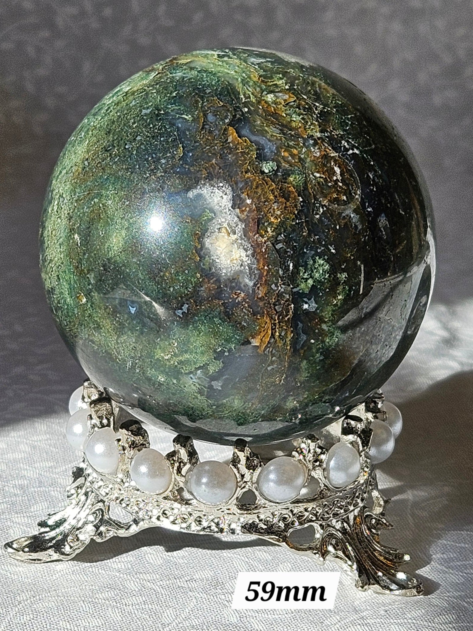 Ocean Jasper Crystal Sphere