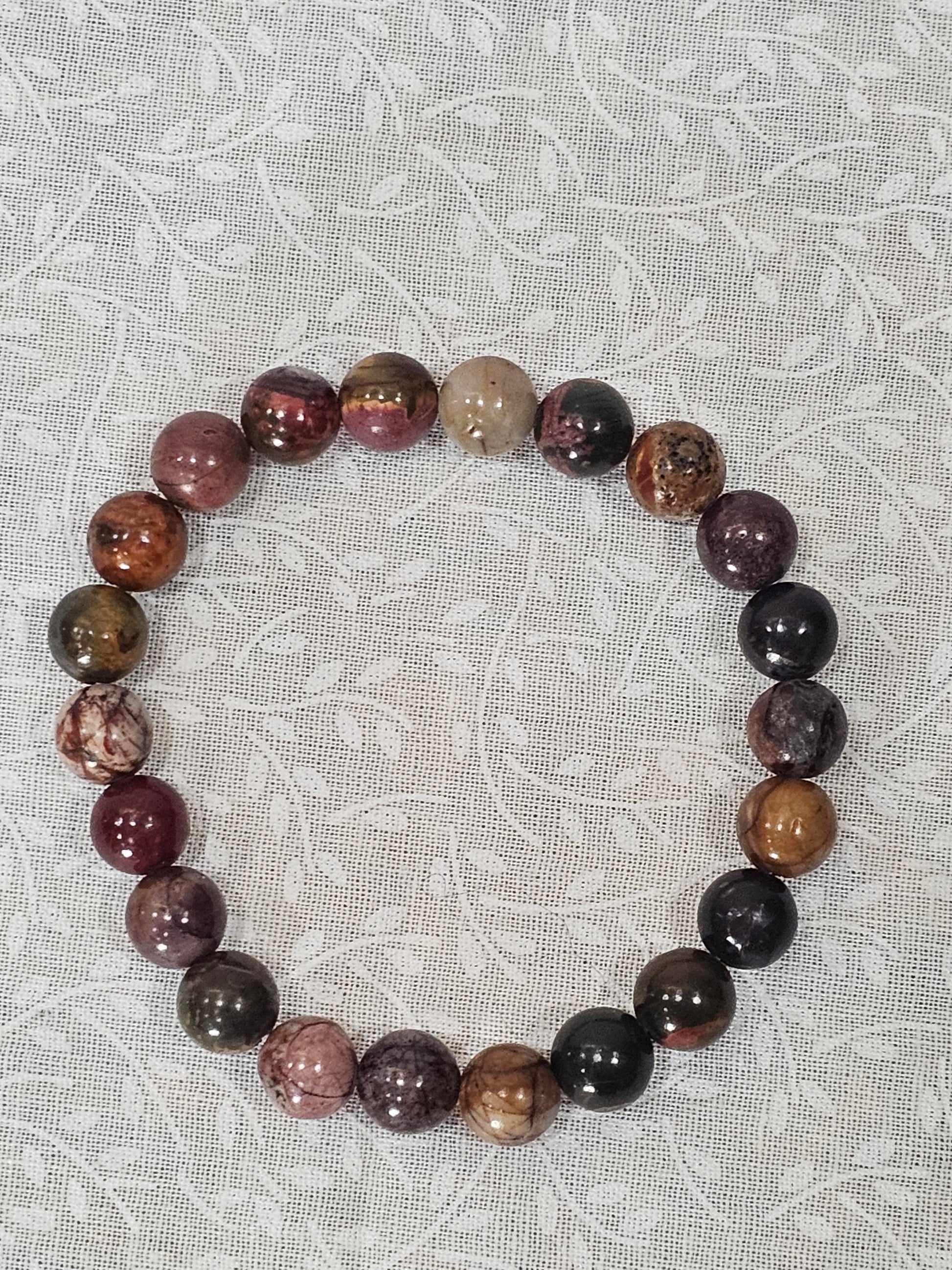 Picasso Jasper Crystal Bracelet