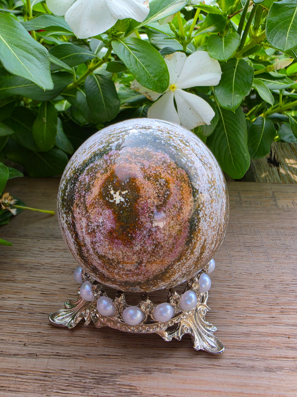 Ocean Jasper Crystal Sphere 59mm