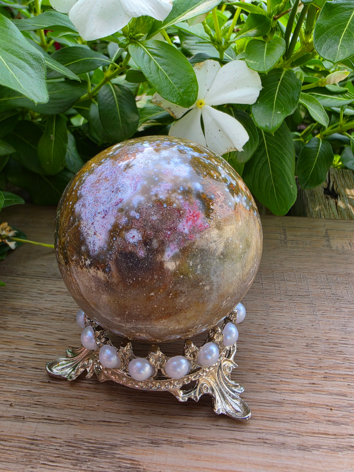 Ocean Jasper Crystal Sphere 59mm
