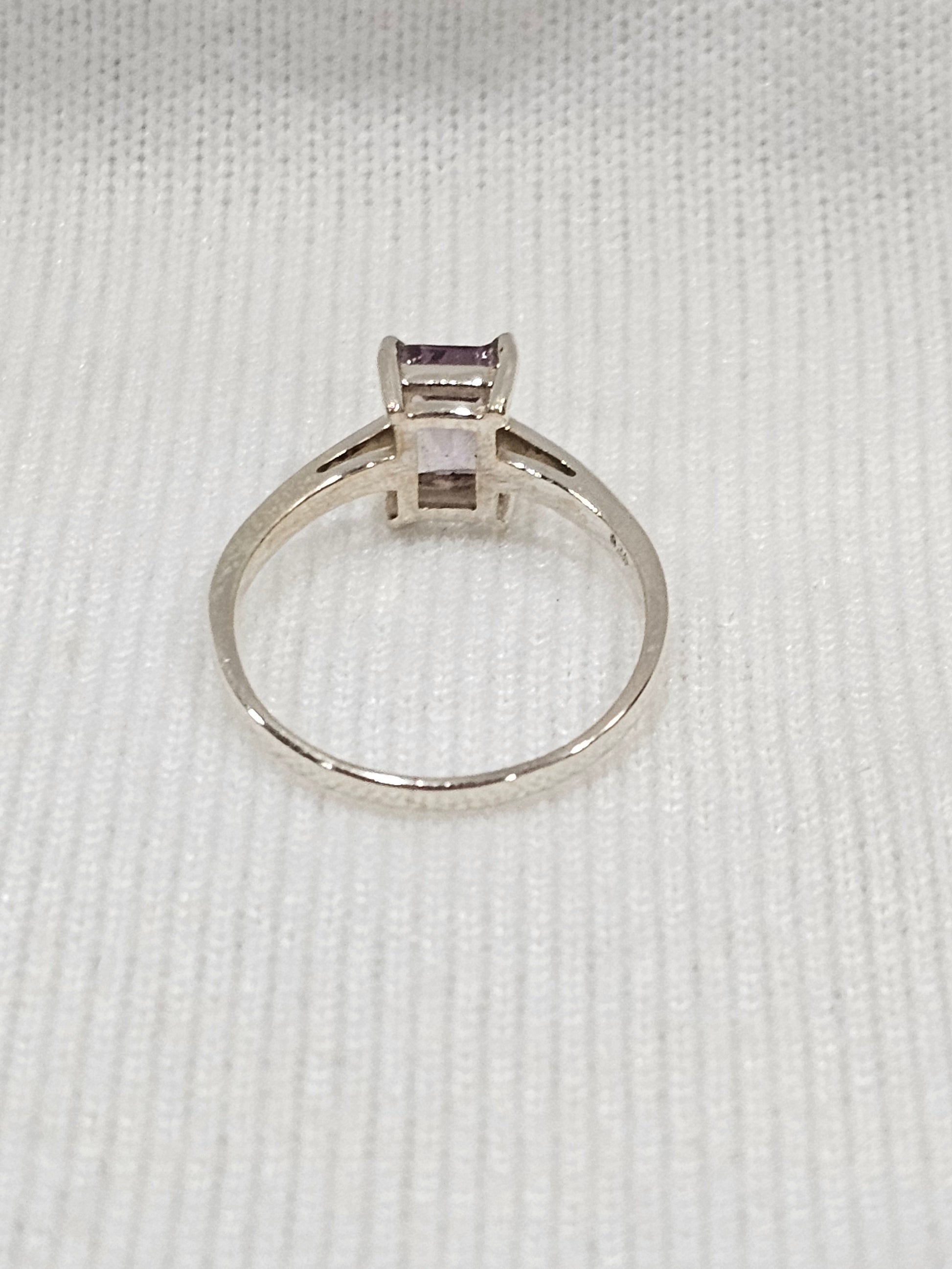 Amethyst Gemstone Ring Size 6.5