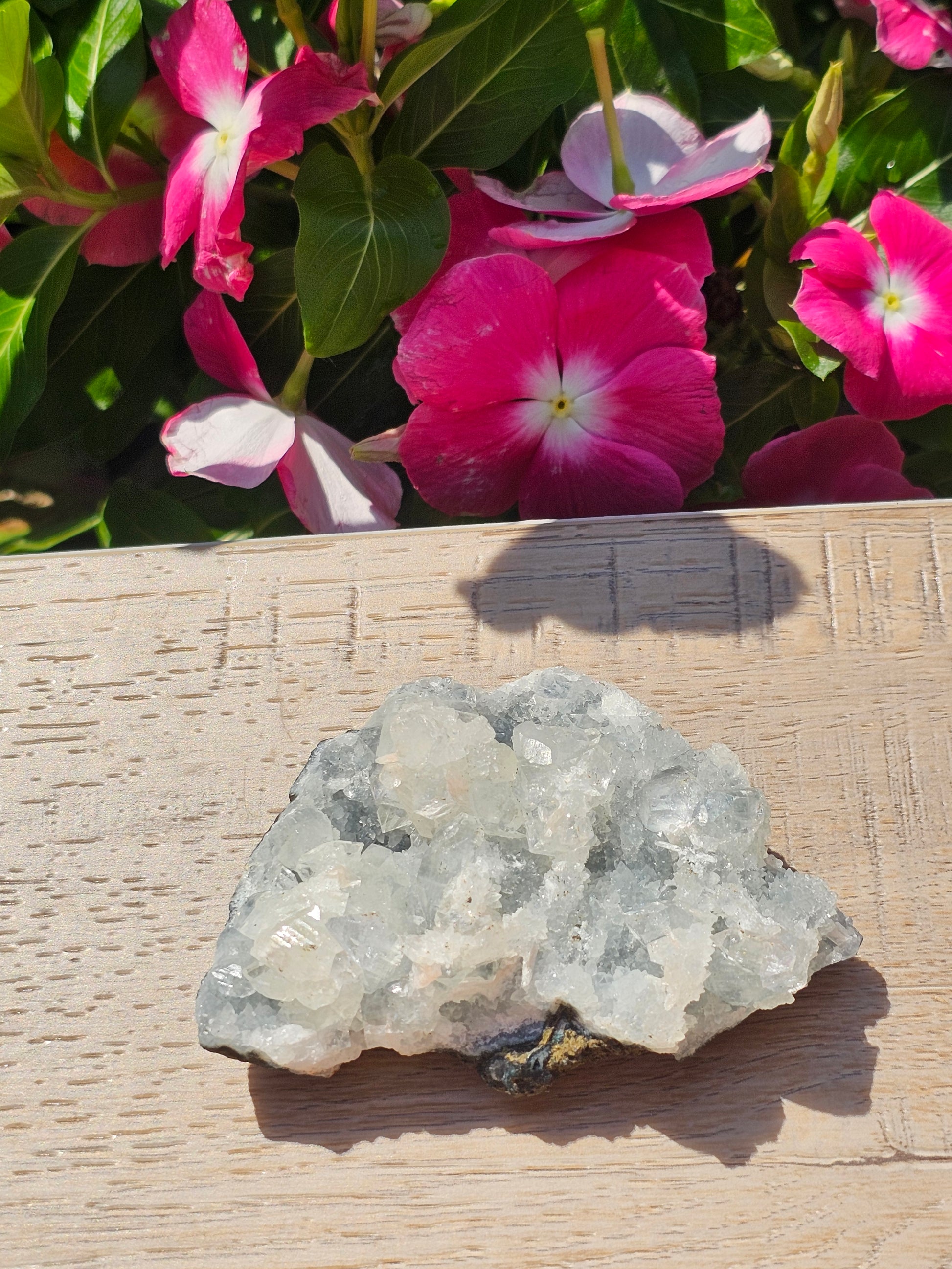 Green Apophyllite Raw Crystal Cluster