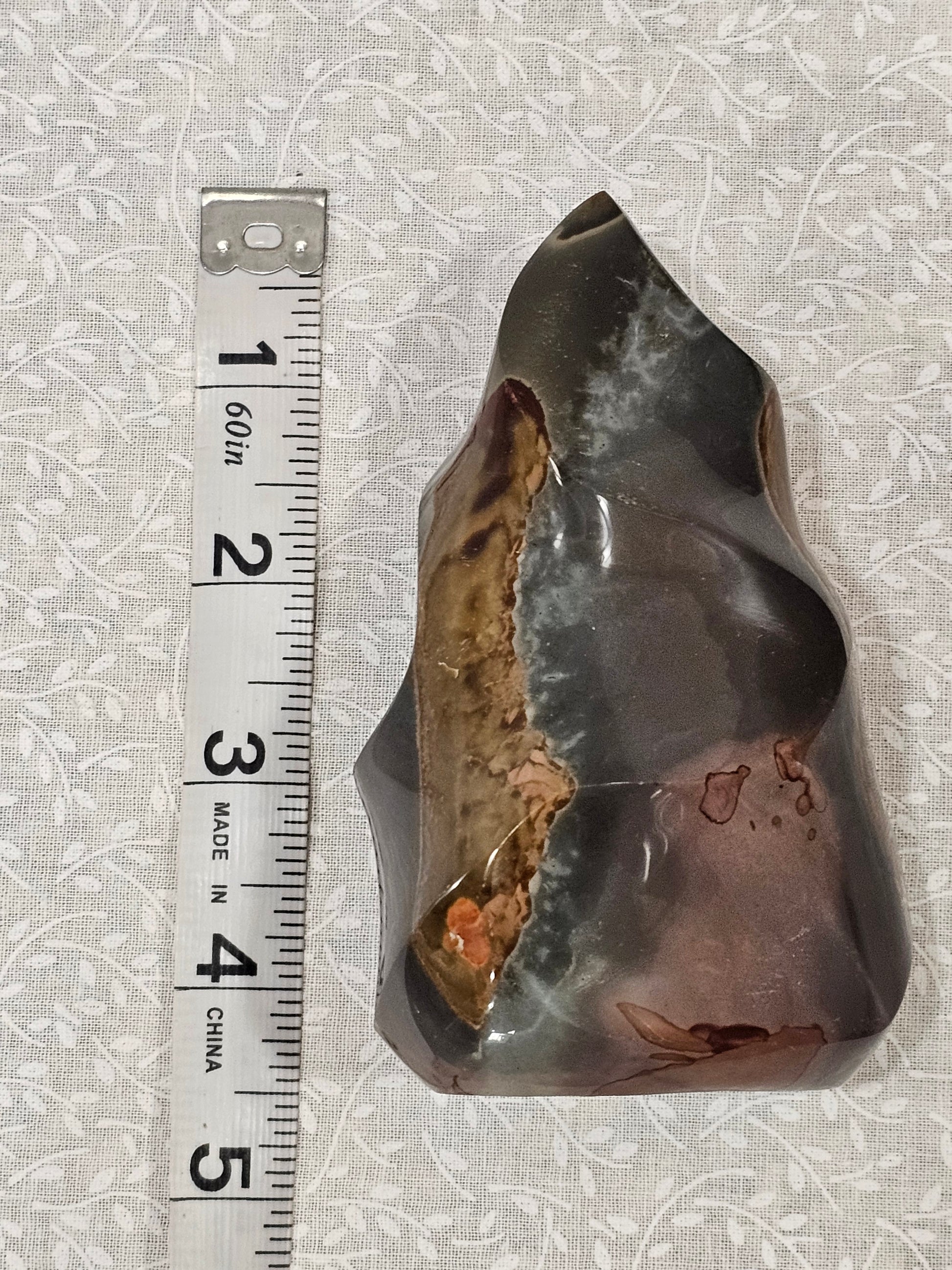 Polychrome Jasper Crystal Flame
