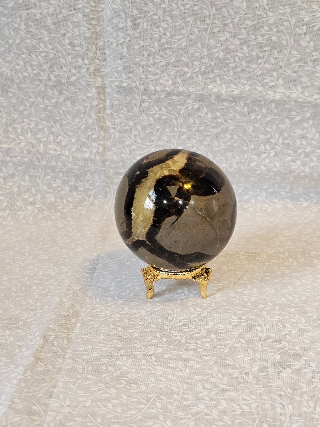 Septarian Crystal Sphere 63mm