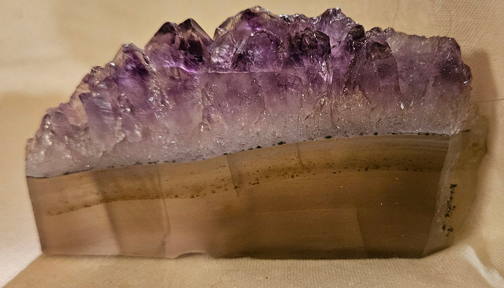 Amethyst Crystal Slab Slice