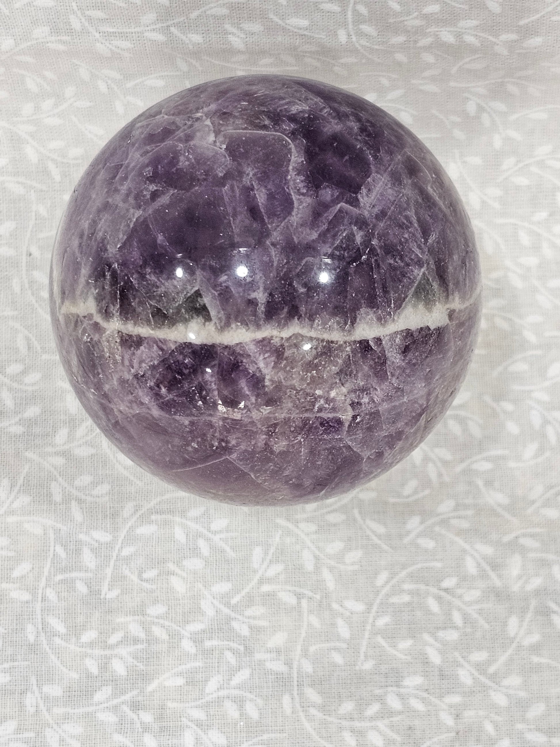 Amethyst Crystal Sphere