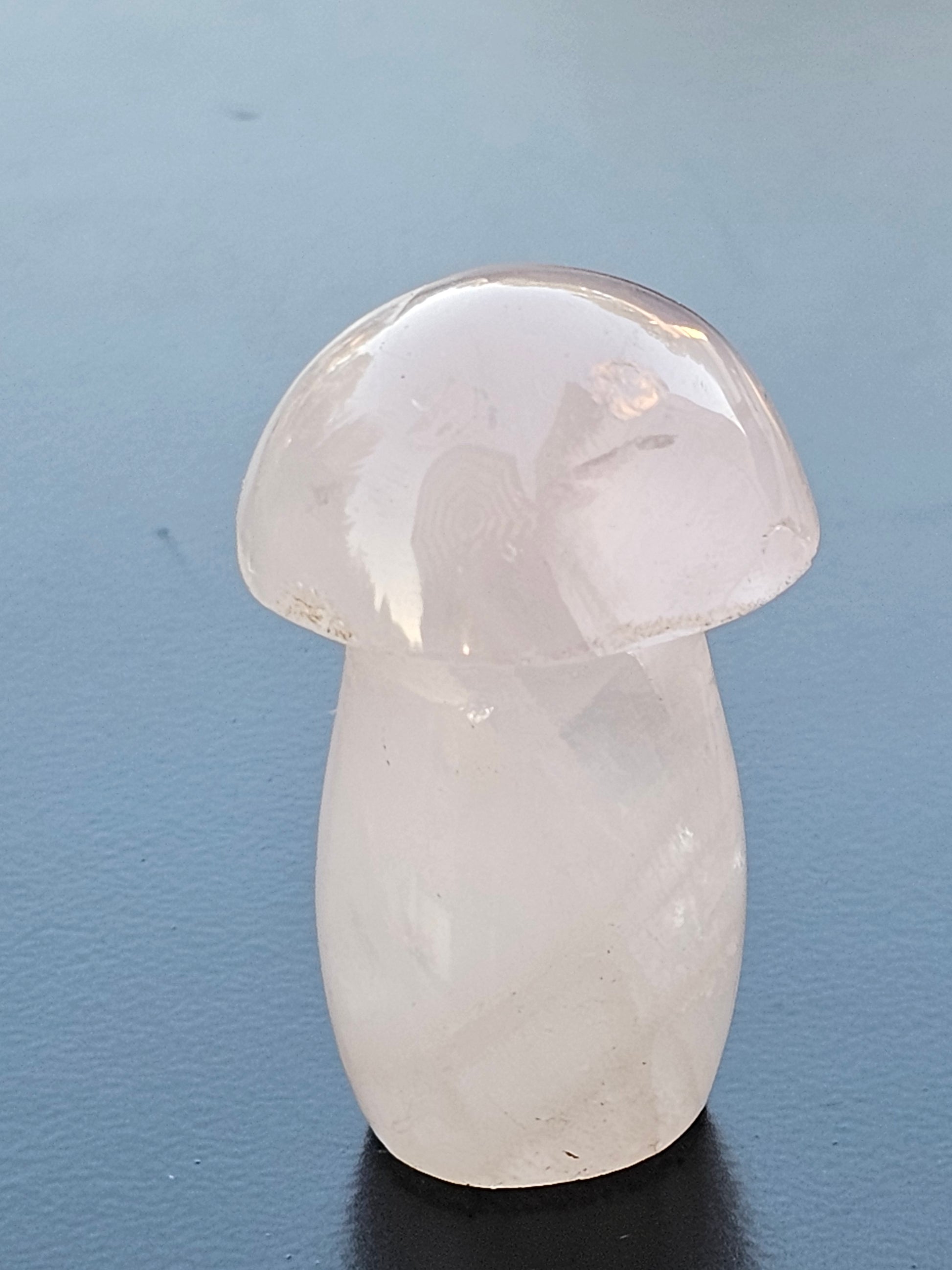 Rose Quartz Crystal Mushroom