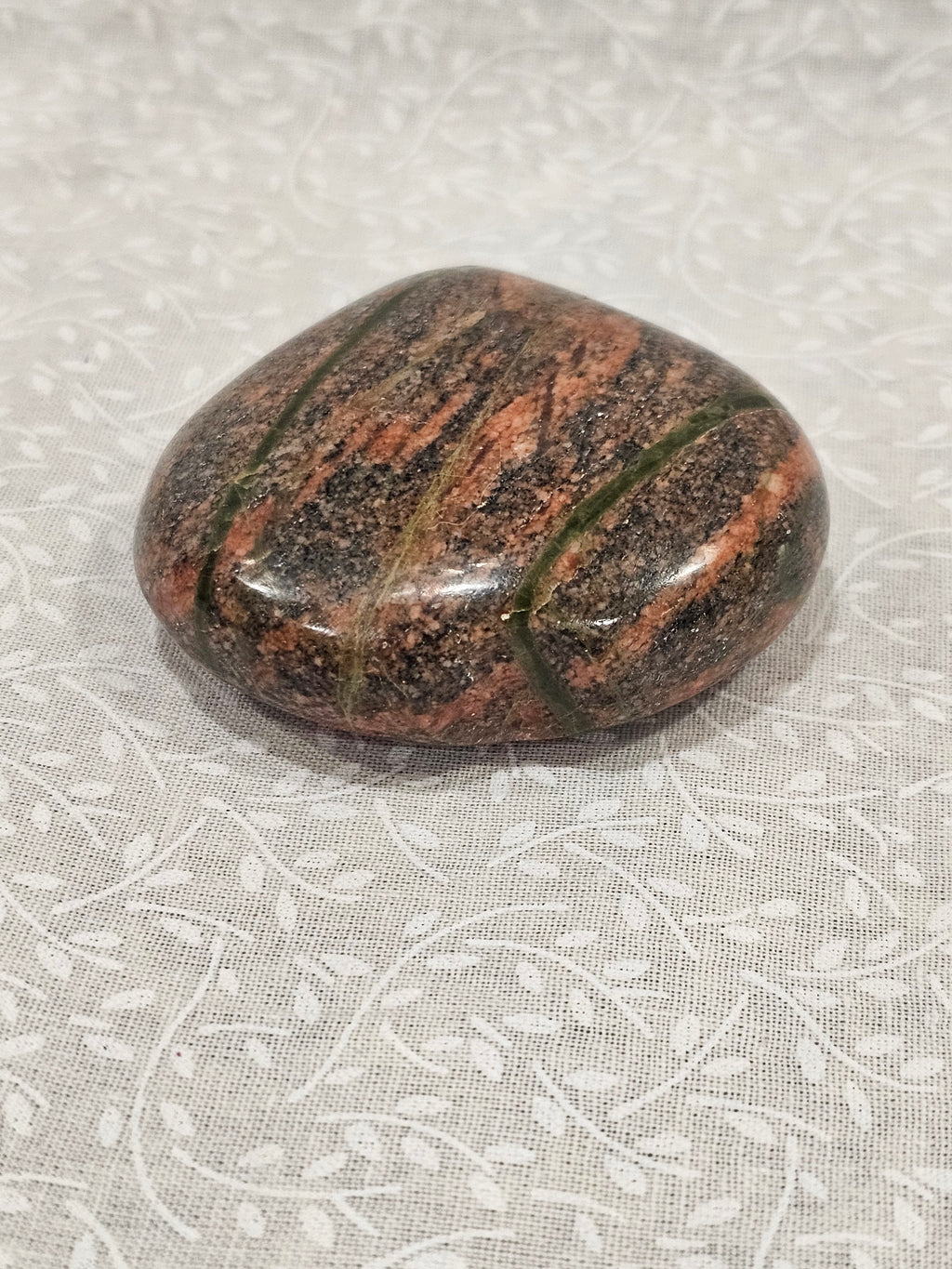 Unakite Crystal Heart