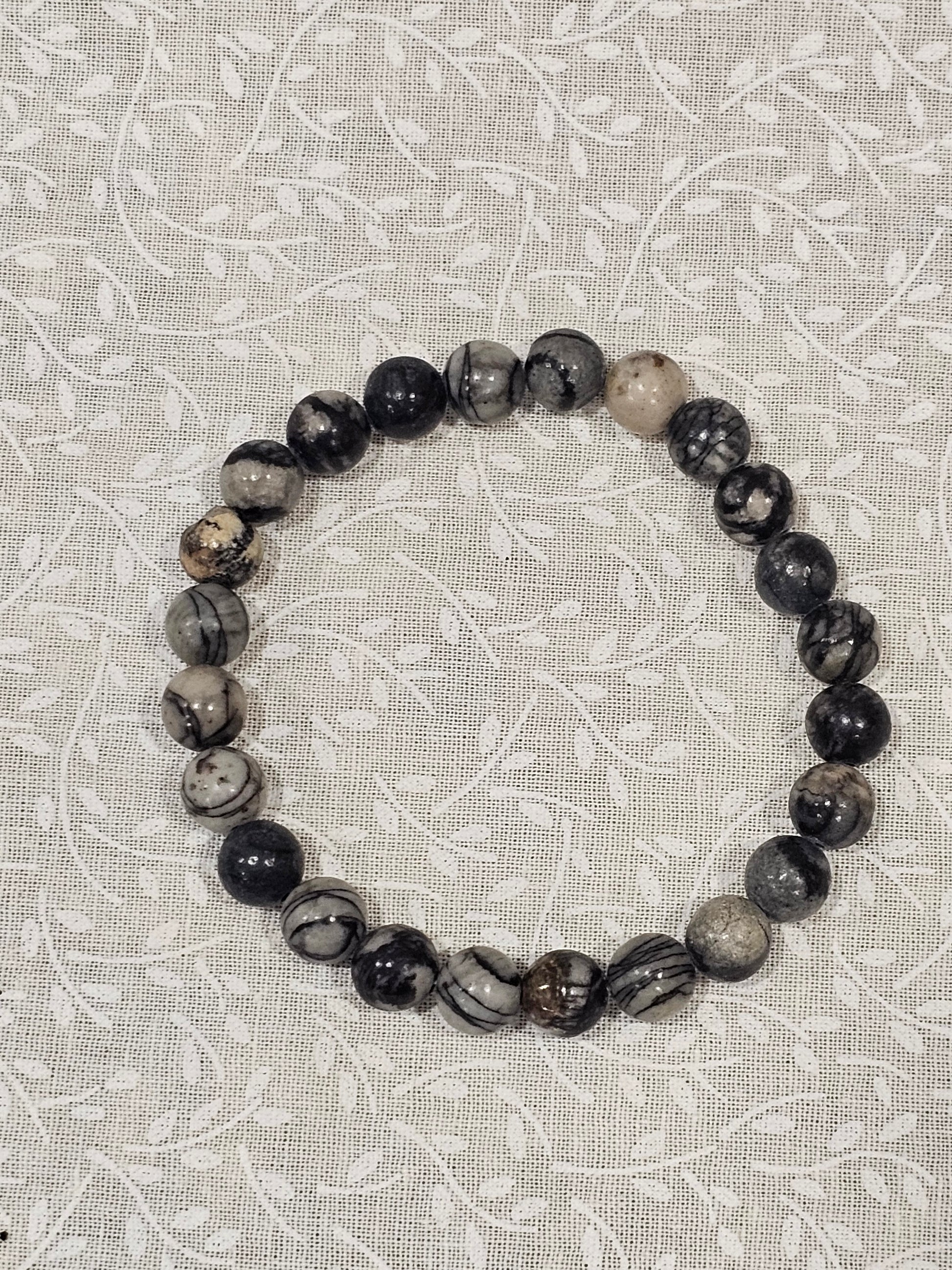 Picasso Jasper Crystal Bracelet