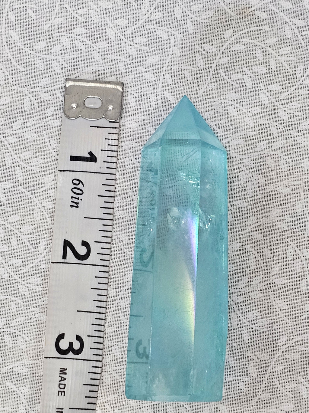 Blue Aqua Aura Crystal T