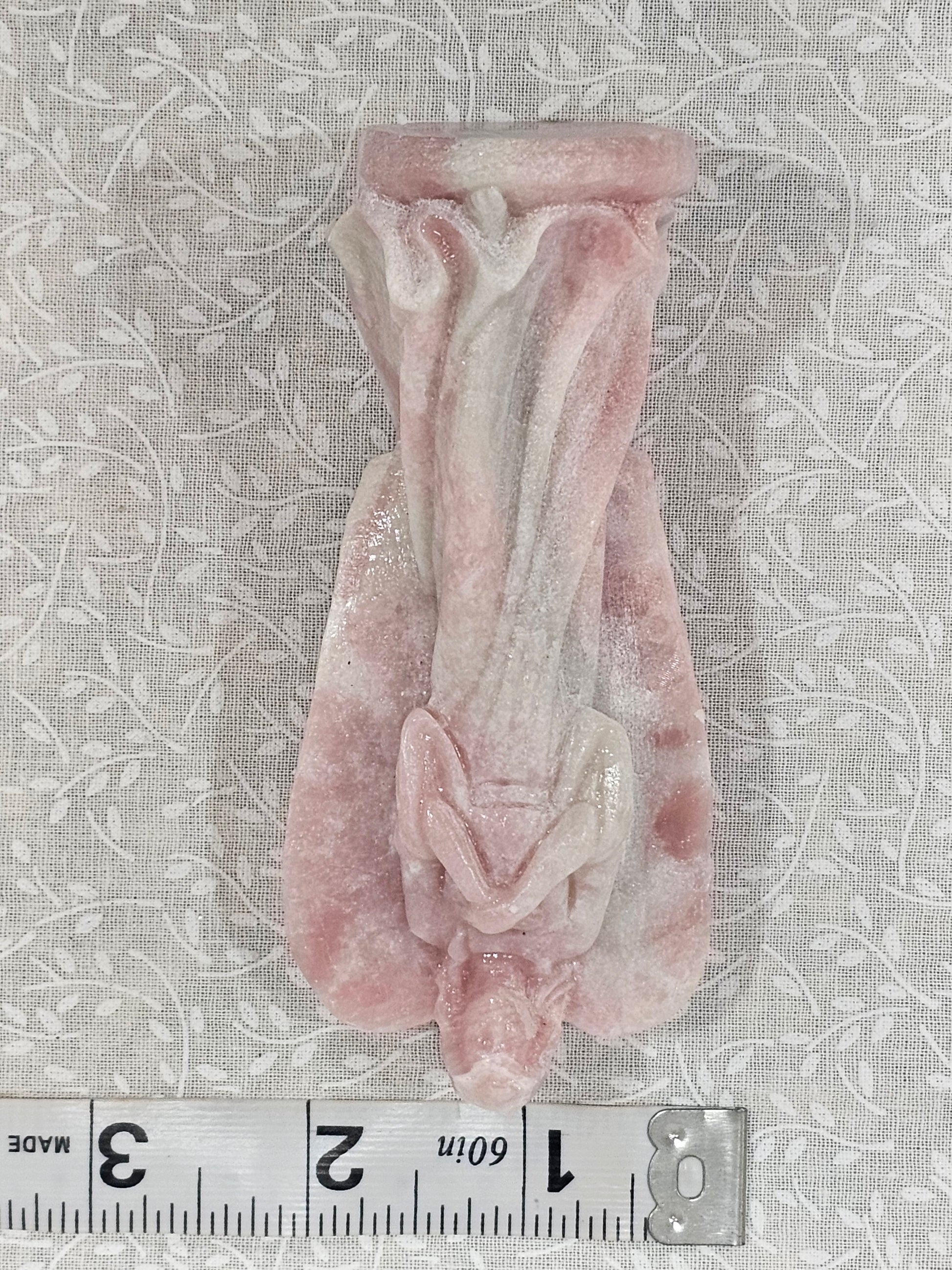 Pink Opal Crystal Angel 4.5 Inch