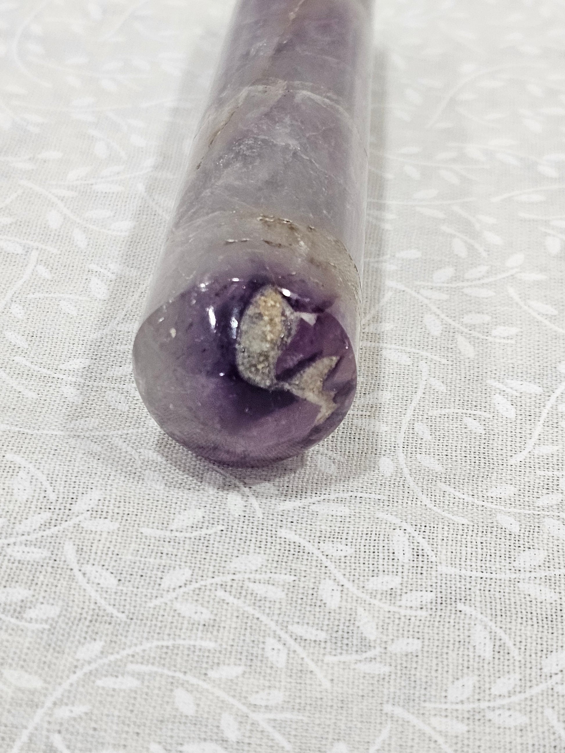 Amethyst Crystal Message Wand