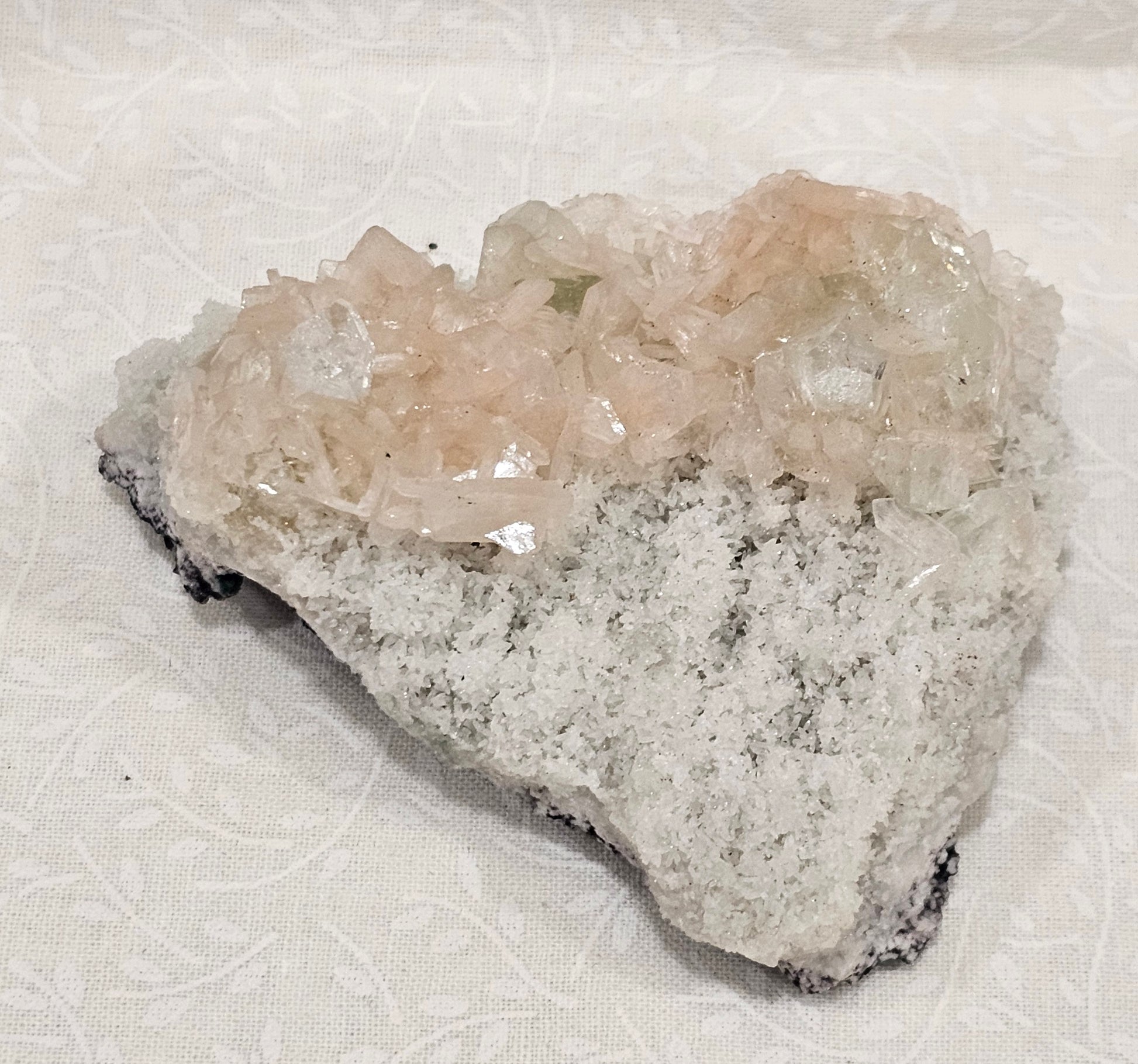Apophyllite Stillbite Green Apophyllite Raw Crystal Cluster