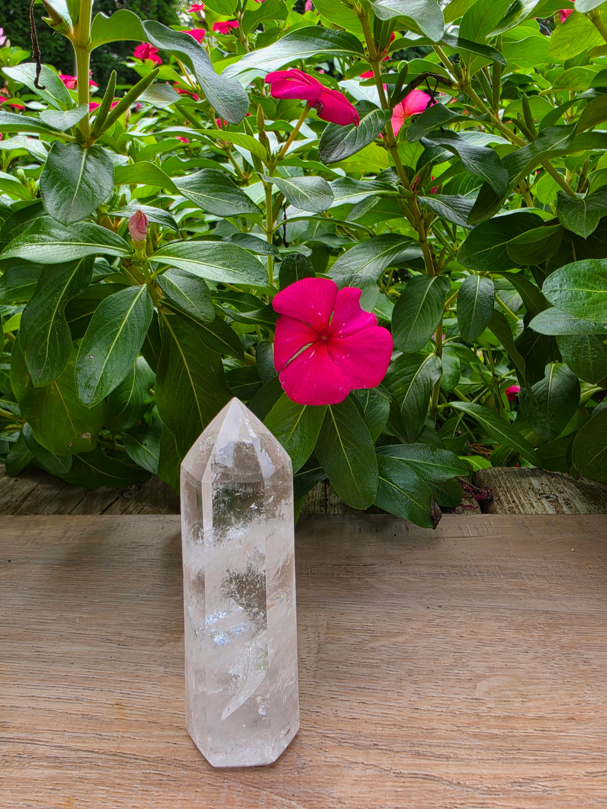 Clear Quartz Crystal Tower