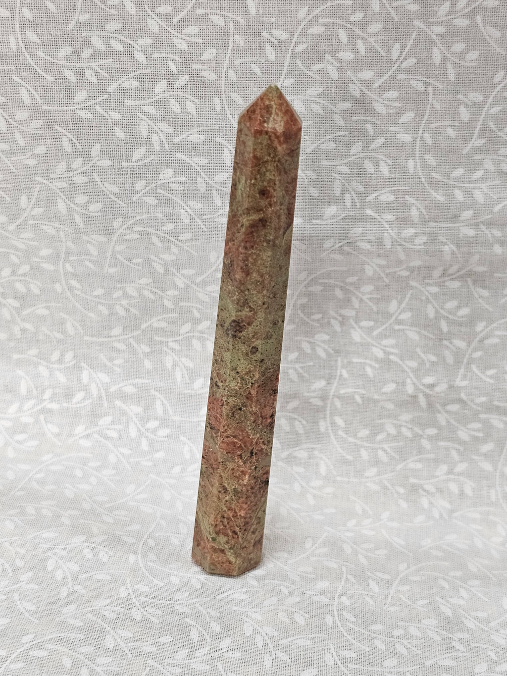 Unakite Crystal Tower