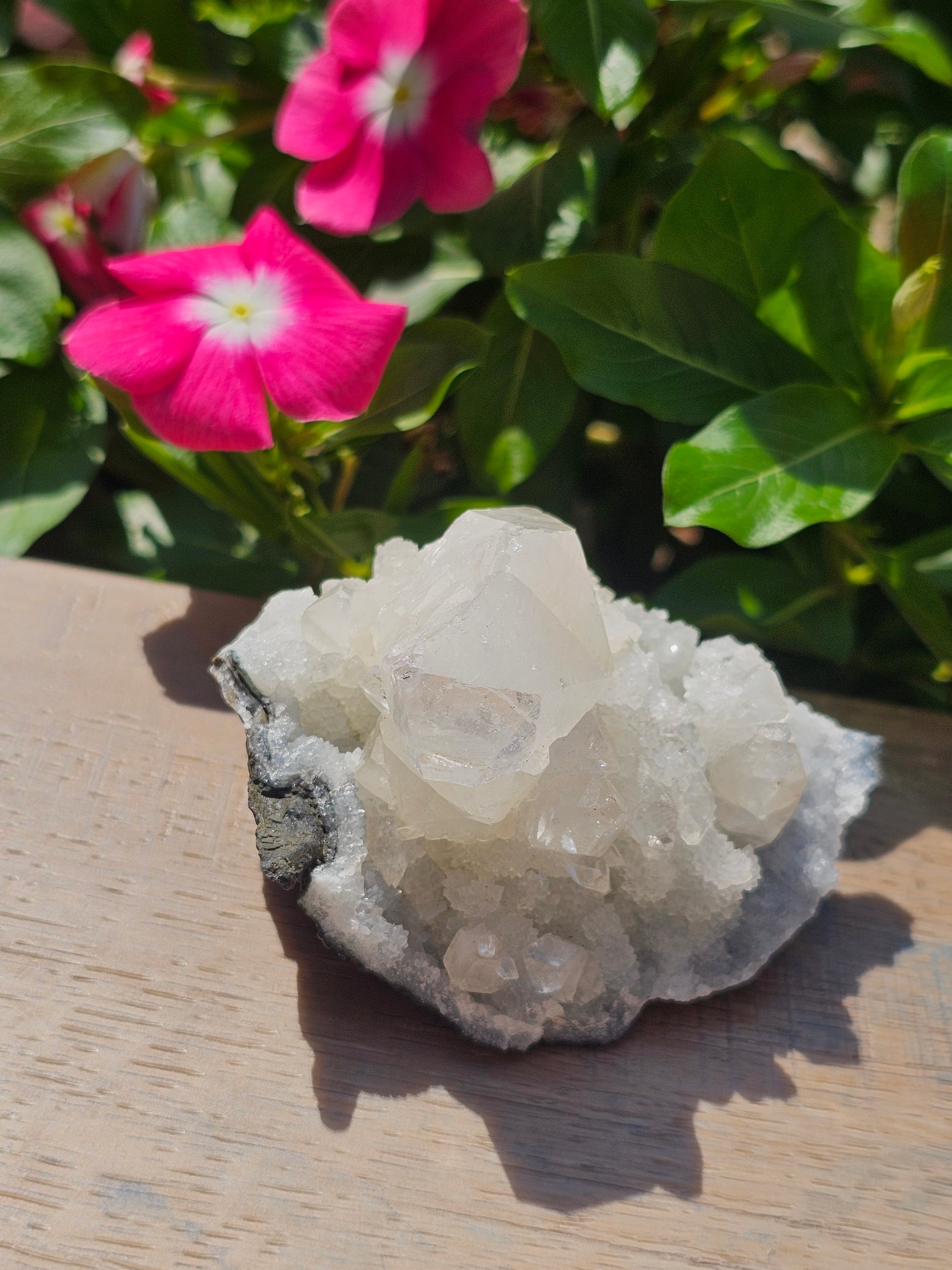 Apophyllite Raw Crystal Cluster