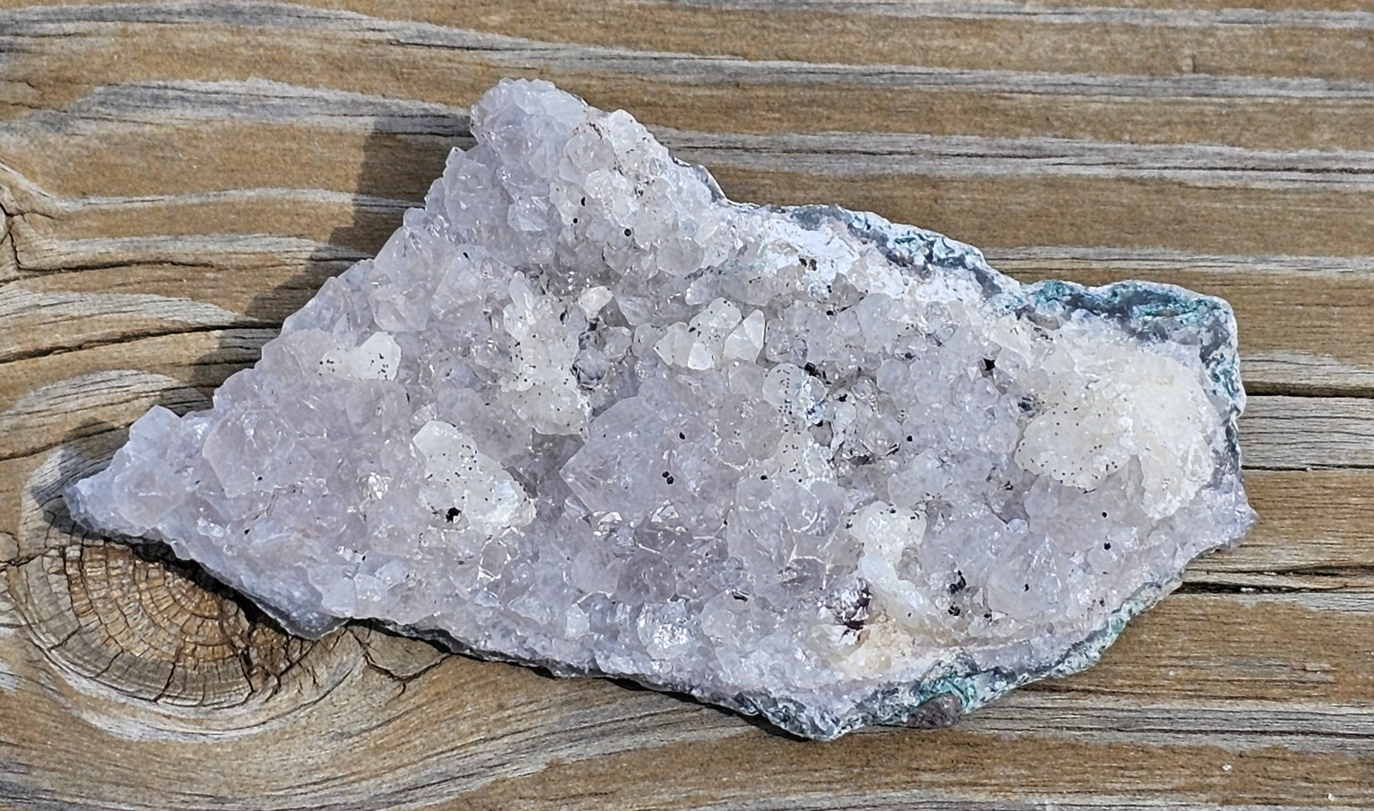 Amethyst with Quartz Raw Crystal Cluster