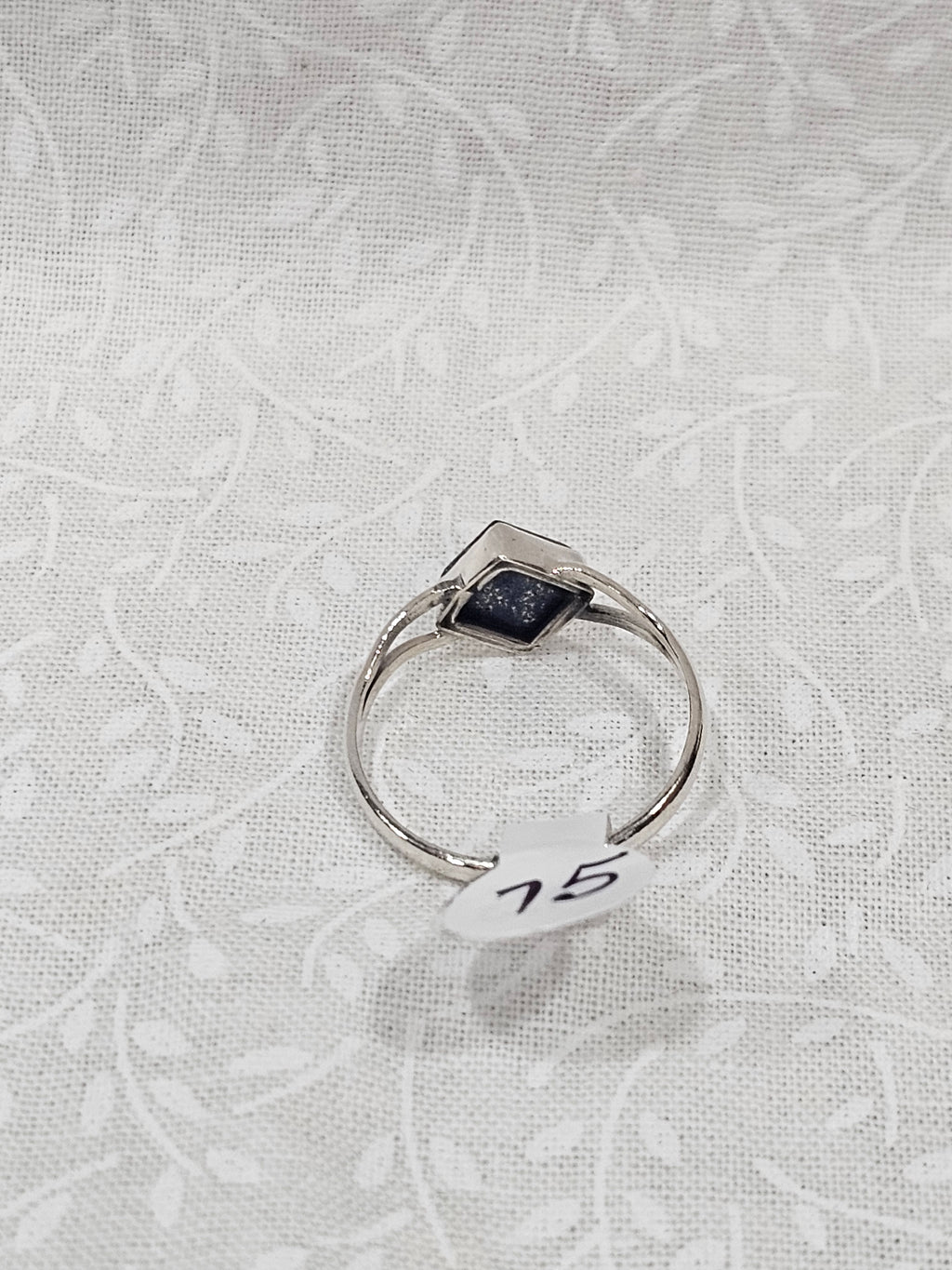 Sterling Silver Royal Lapis Lazuli Ring - Size 7.5