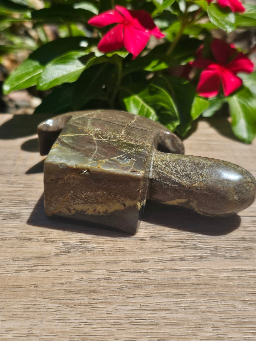 Volcano Agate Crystal Tomahawk – Natural Polished Stone   Healing Crystal