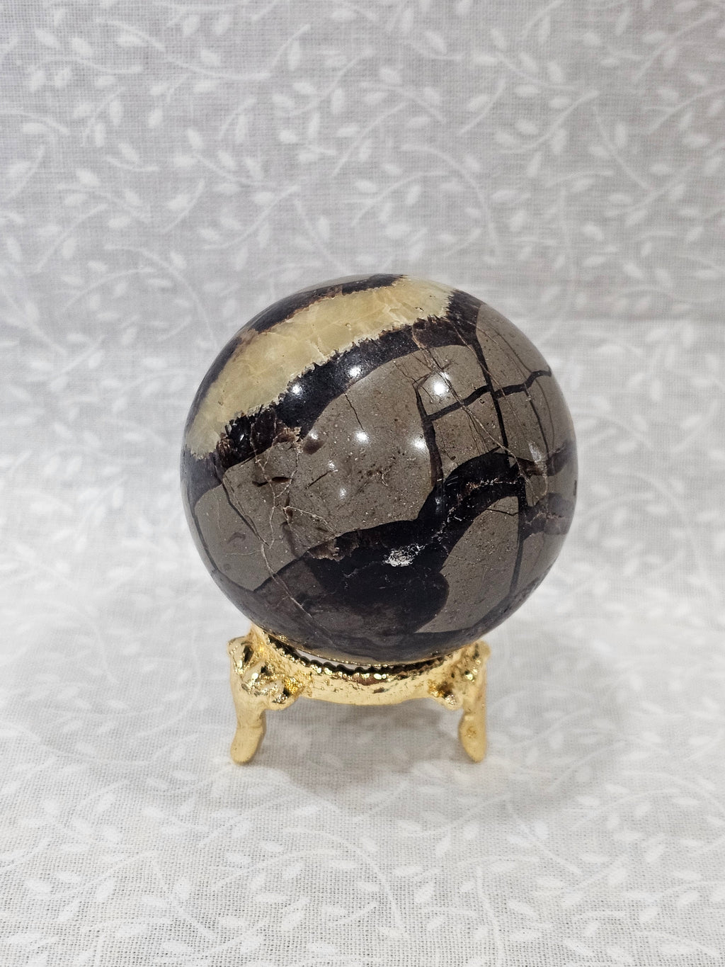 Septarian Crystal Sphere