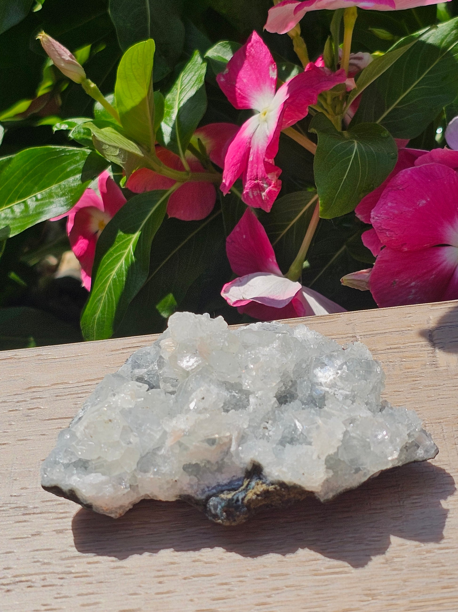 Green Apophyllite Raw Crystal Cluster