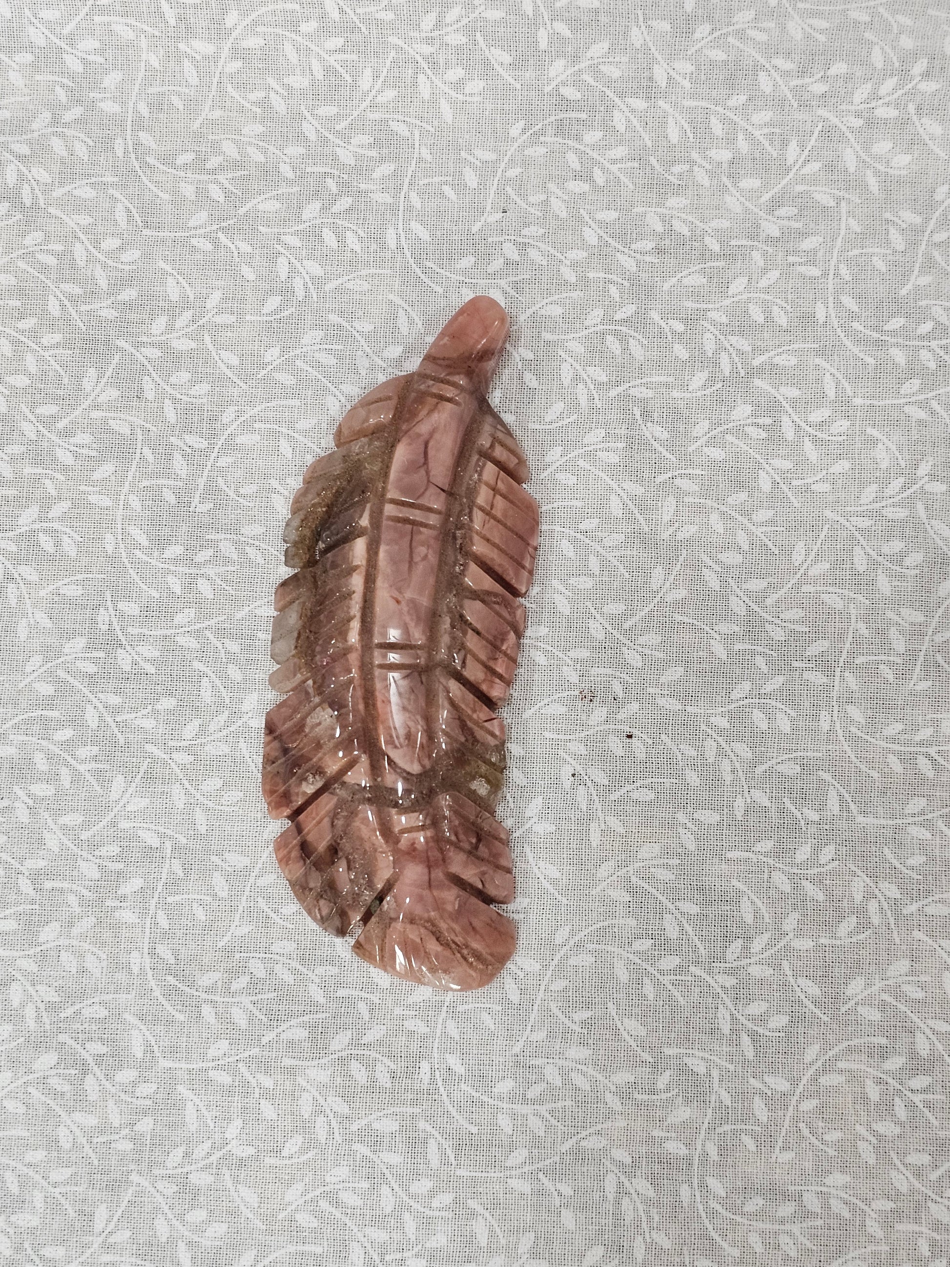 Rhodenite Crystal Feather