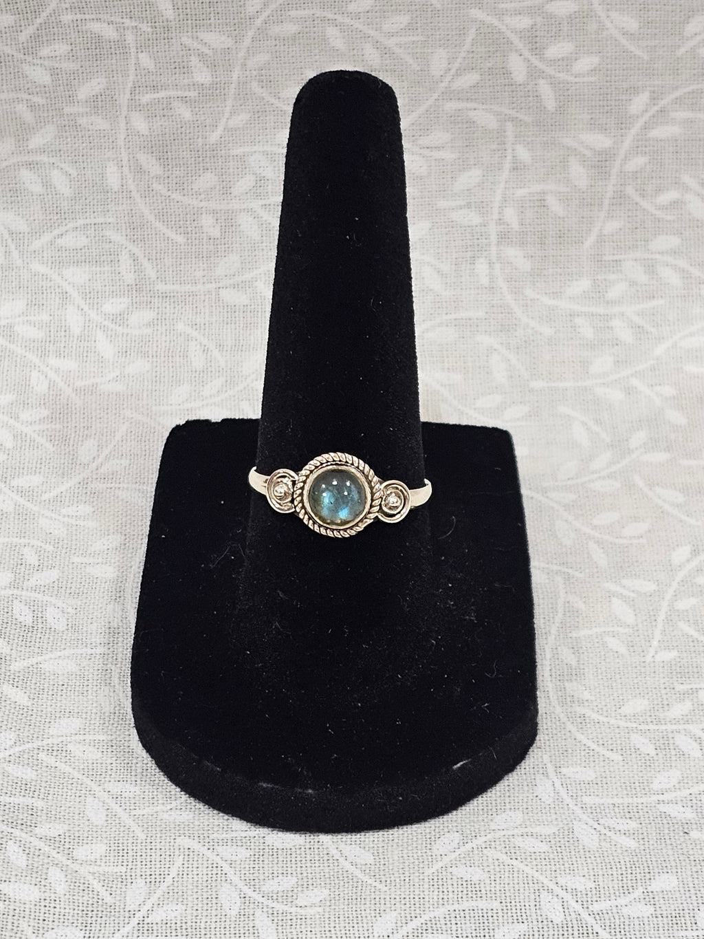 Sterling Silver Labradorite Gemstone Ring 7