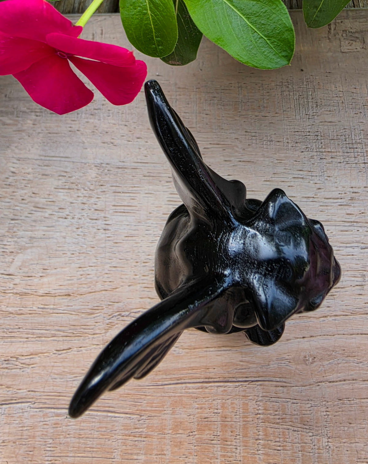 Black Obsidian Crystal Gargoyle