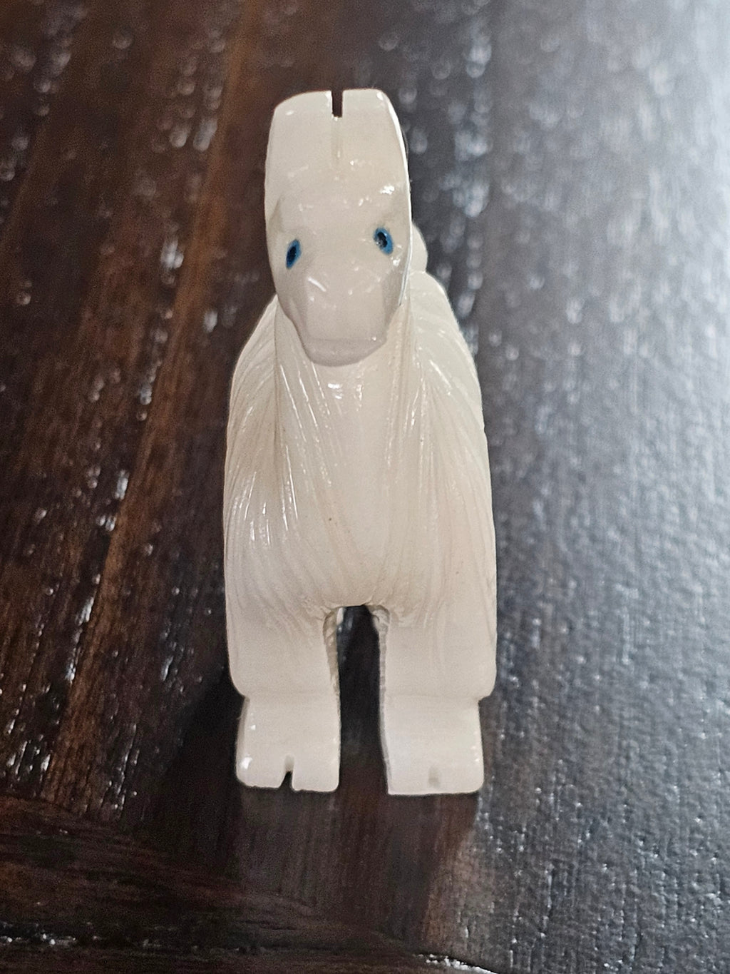 White Onyx Crystal Llama 2.22 Inch