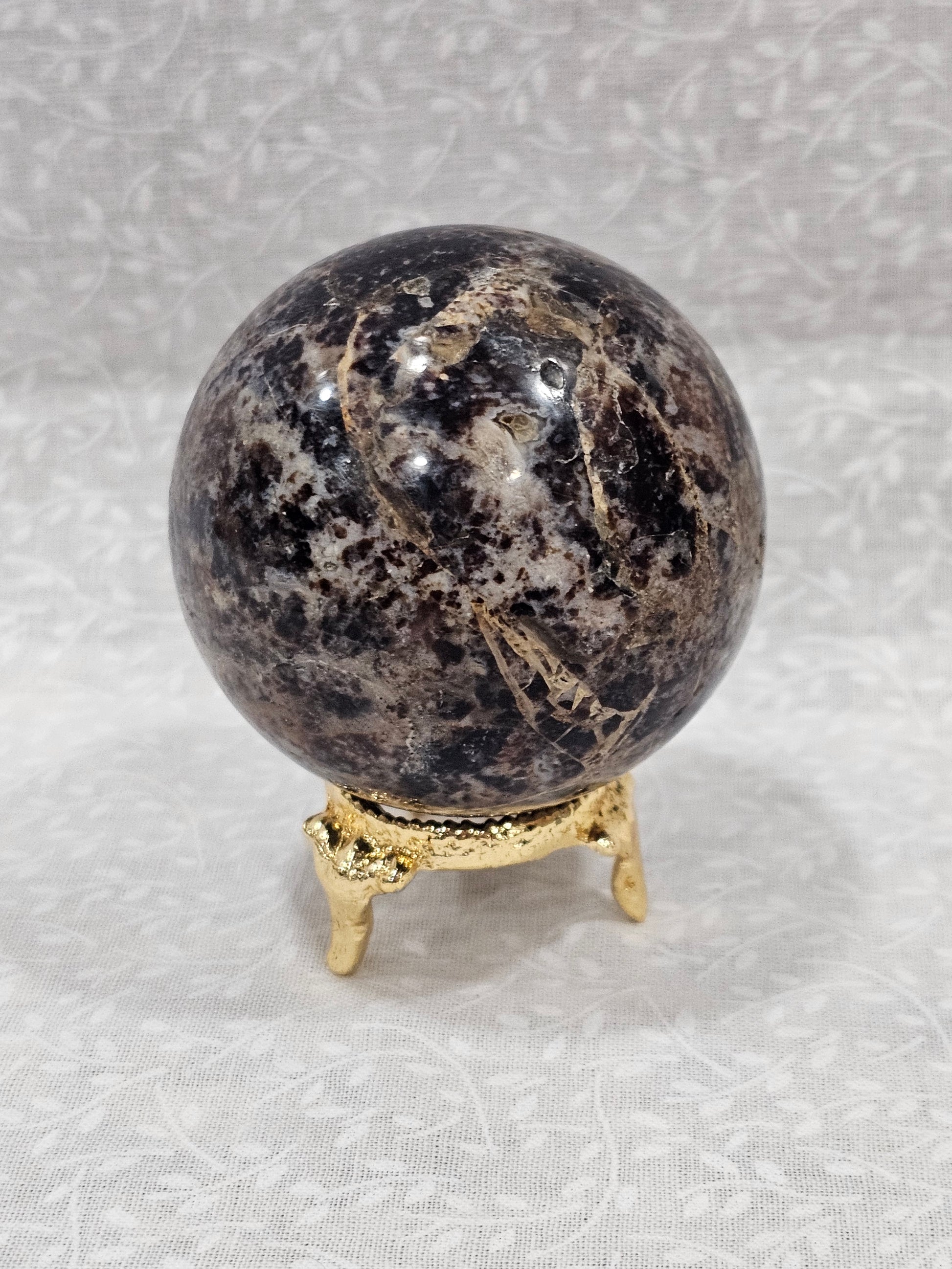 Black Moonstone Crystal Sphere