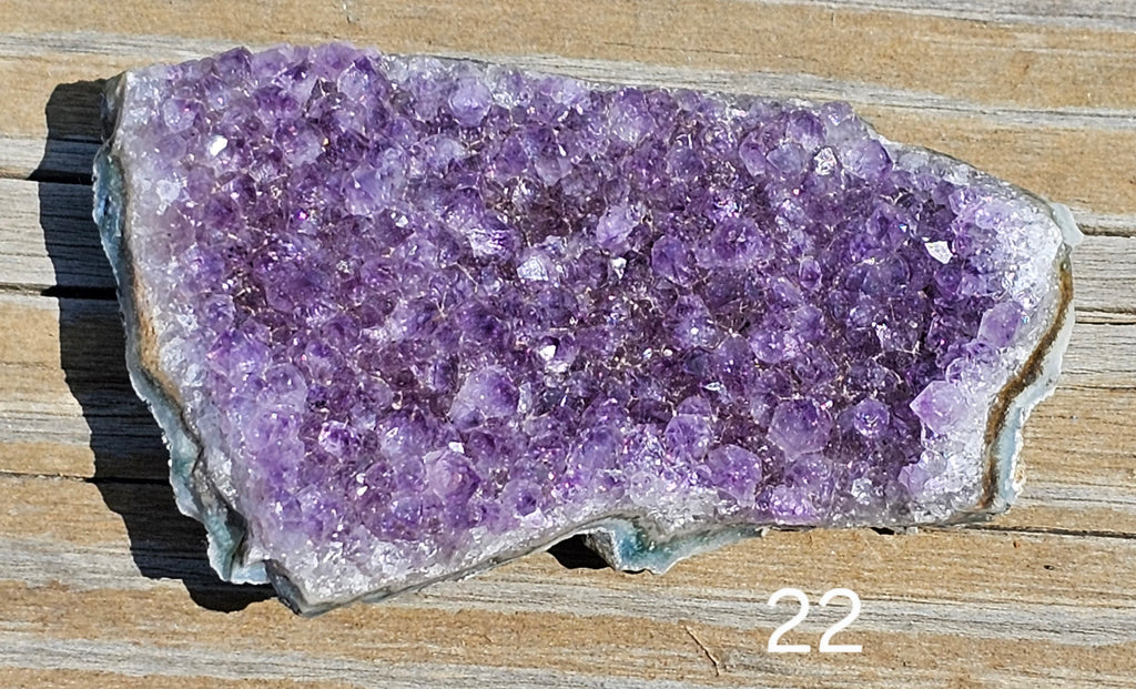 Dark Amethyst Raw Crystal Cluster