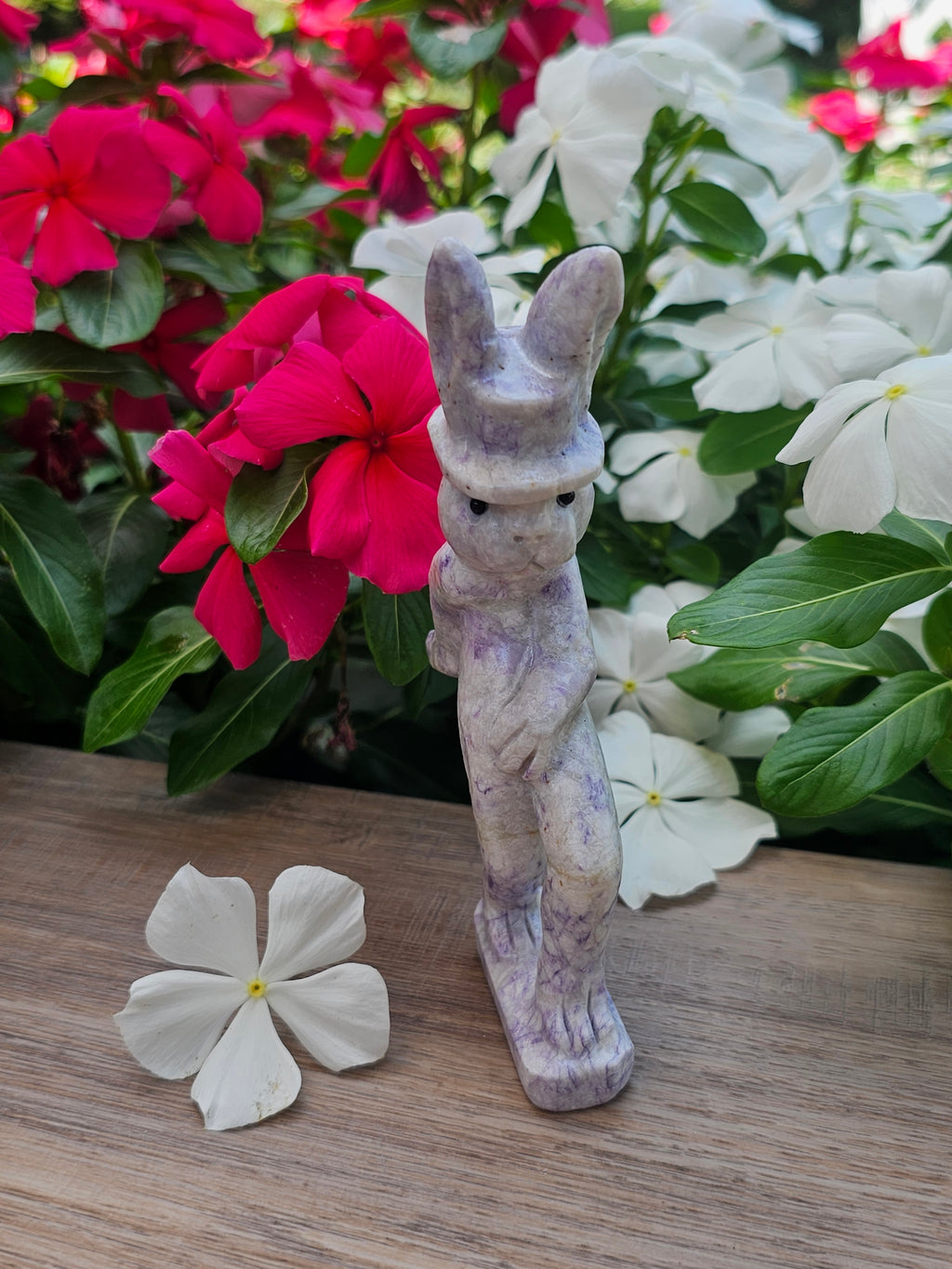 Lepidolite Crystal Rabbit Bunny