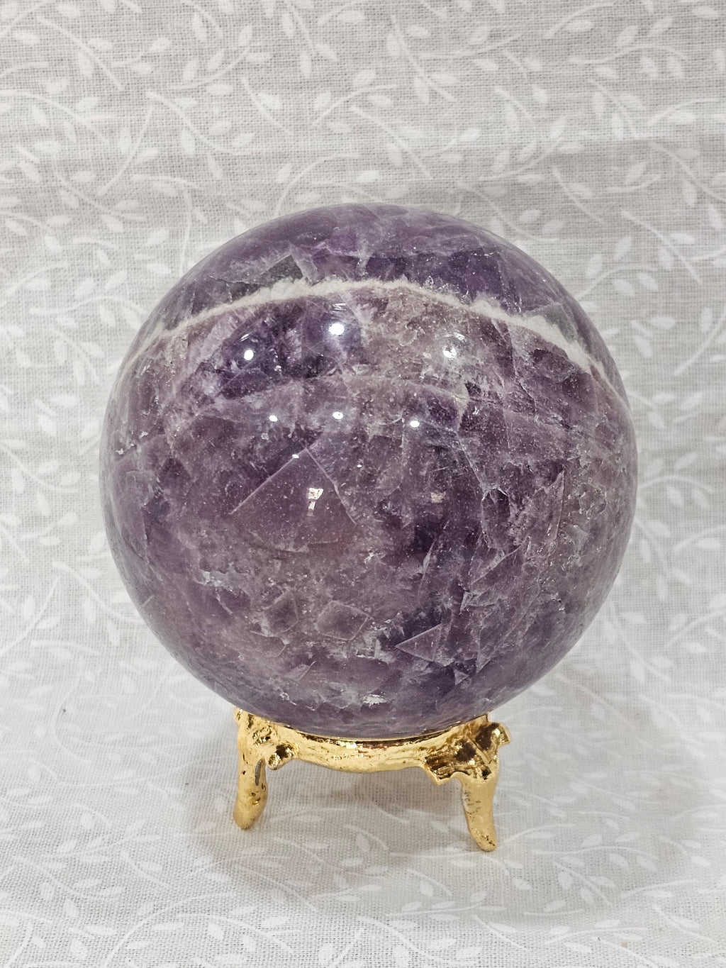 Amethyst Crystal Sphere