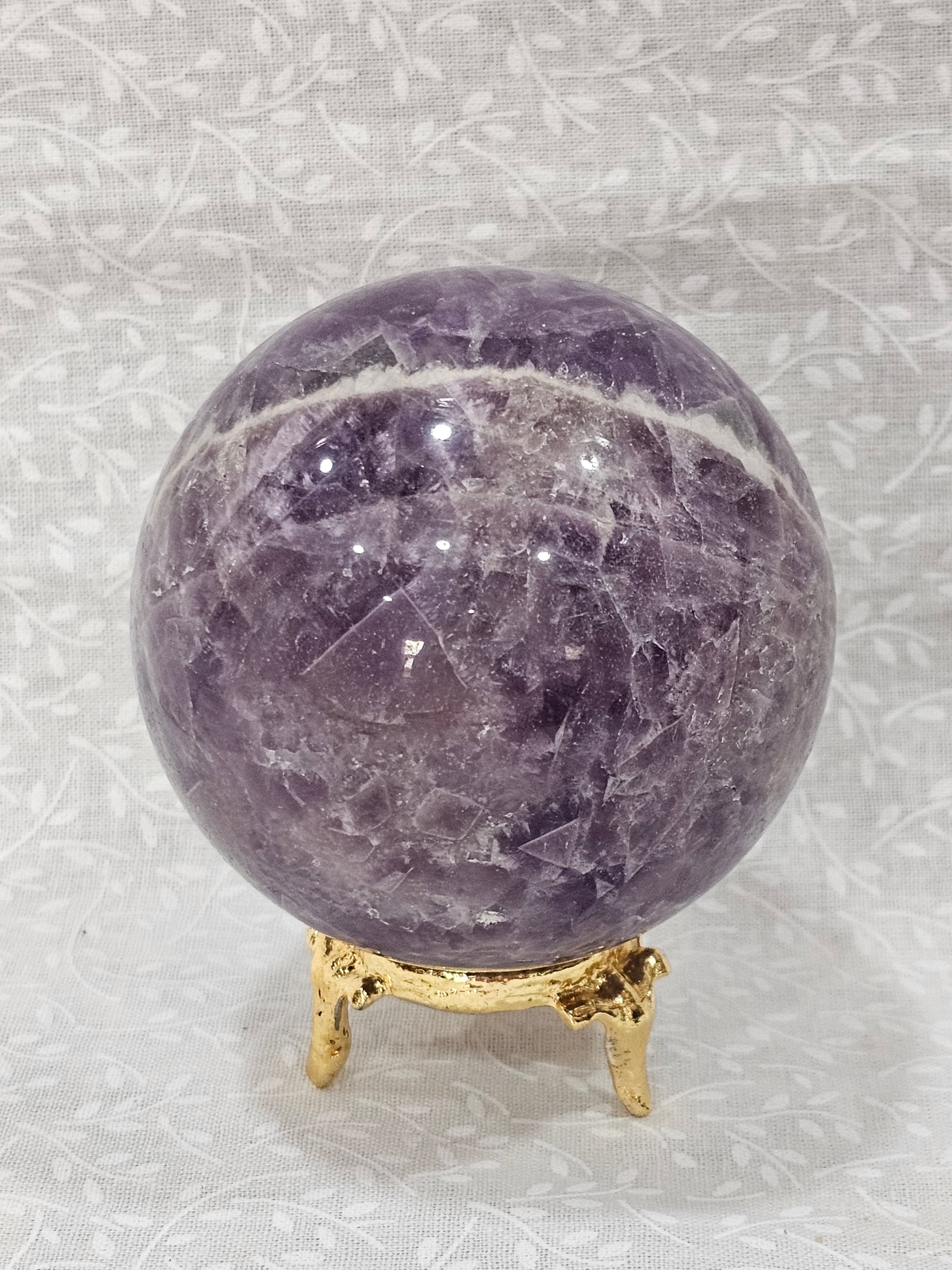 Amethyst Crystal Sphere
