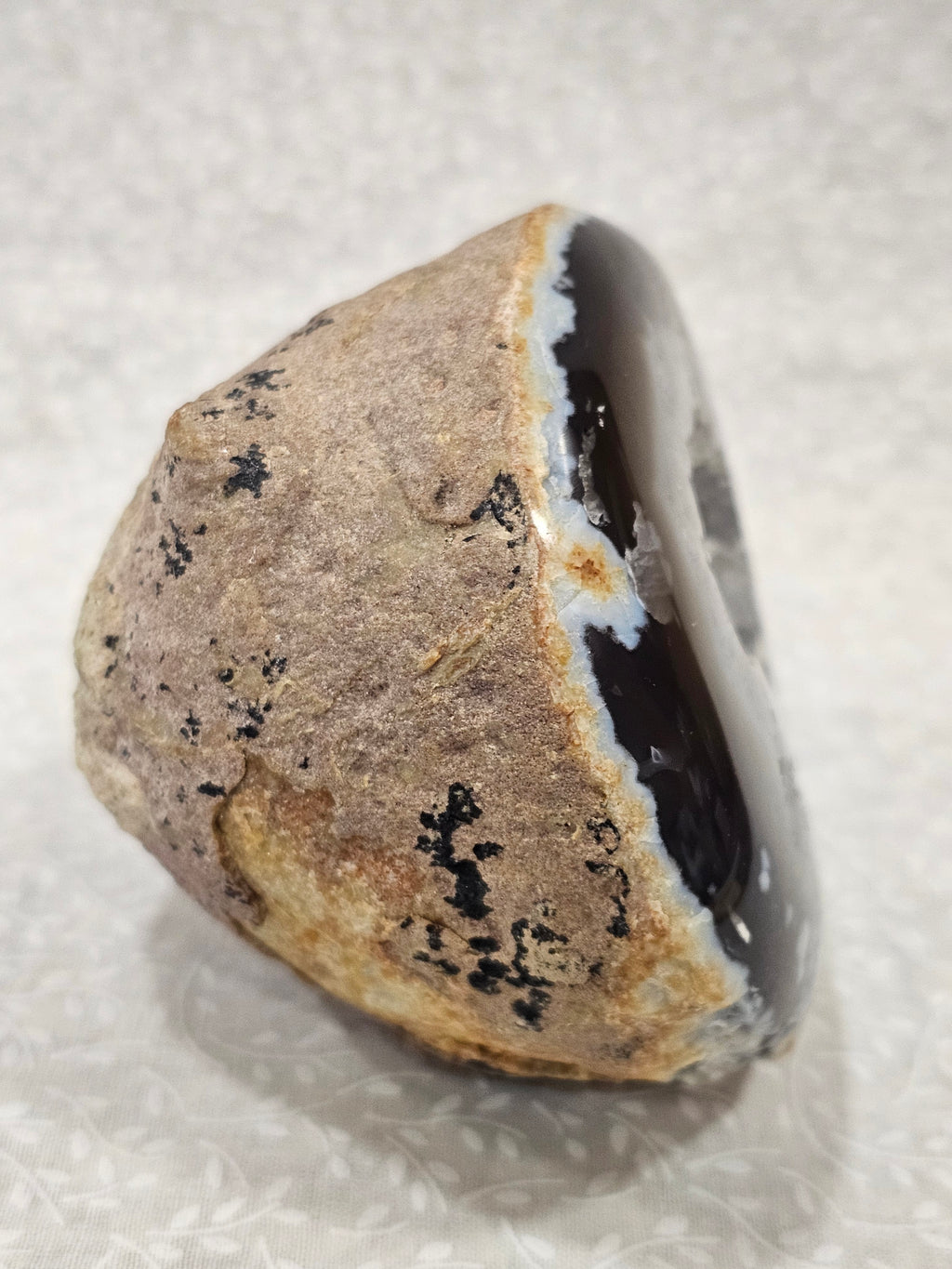 Agate Raw Crystal Geode
