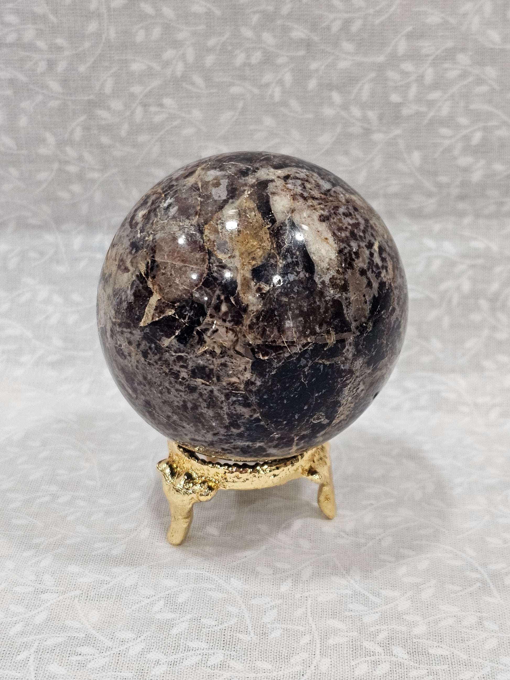 Black Moonstone Crystal Sphere